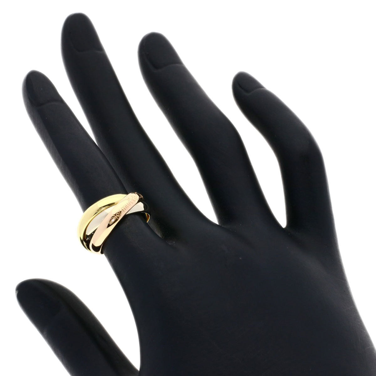 Cartier Yellow Gold (18K) Pink Gold (18K) White Gold (18K) Band Ring (Pre-Owned)