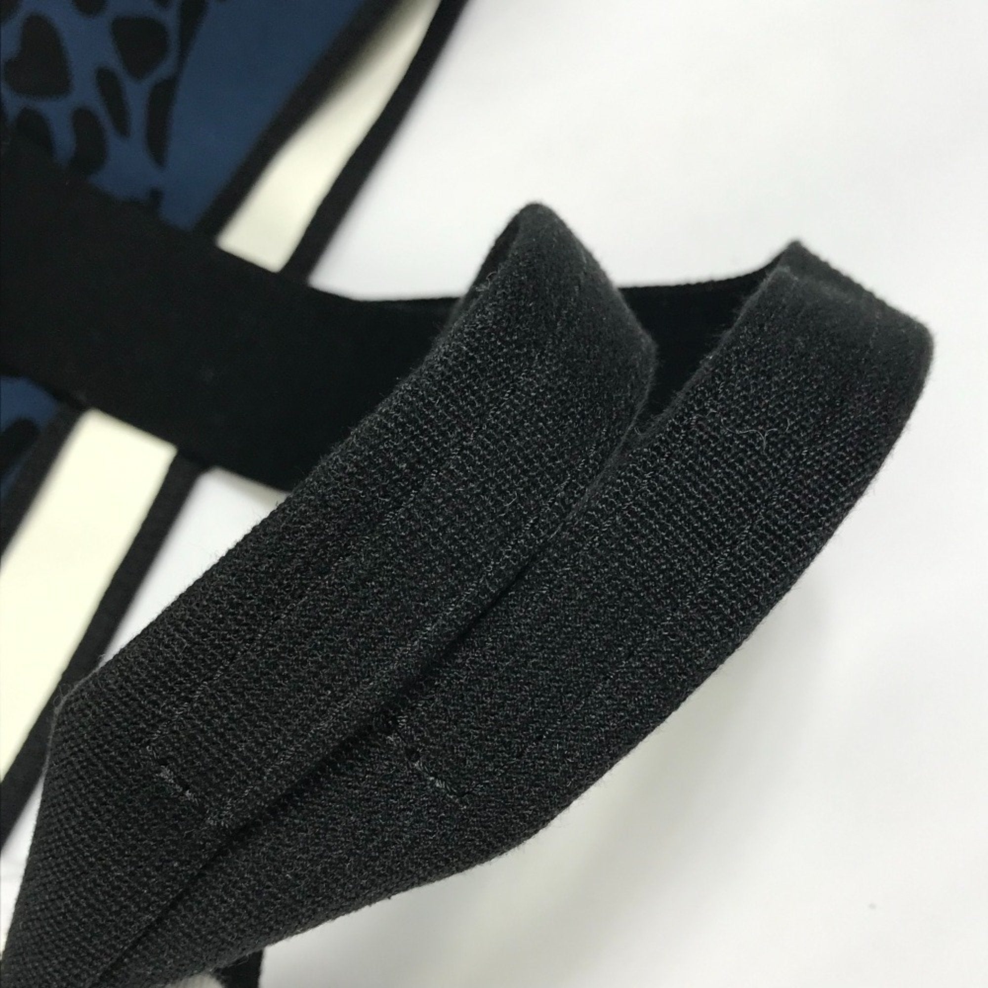 Hermes Navy Cloth Tote Bag (Pre-Owned)