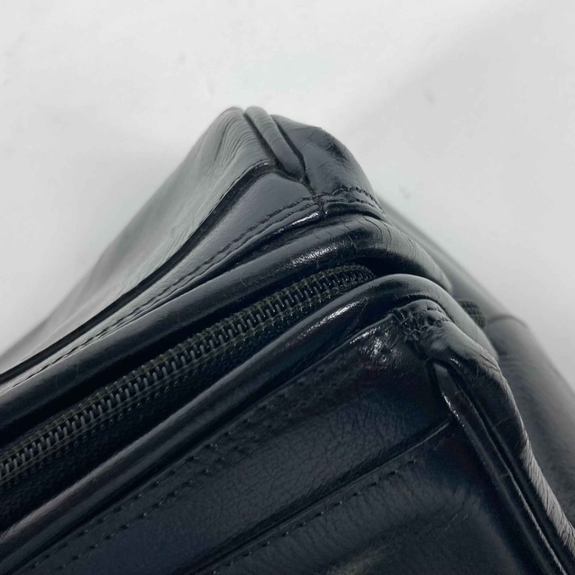 Fendi Black Leather Handbag Shoulder Bag (Pre-Owned)