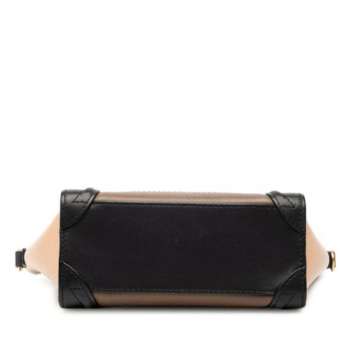 Celine Brown Multi-Color Leather Handbag Shoulder Bag (Pre-Owned)