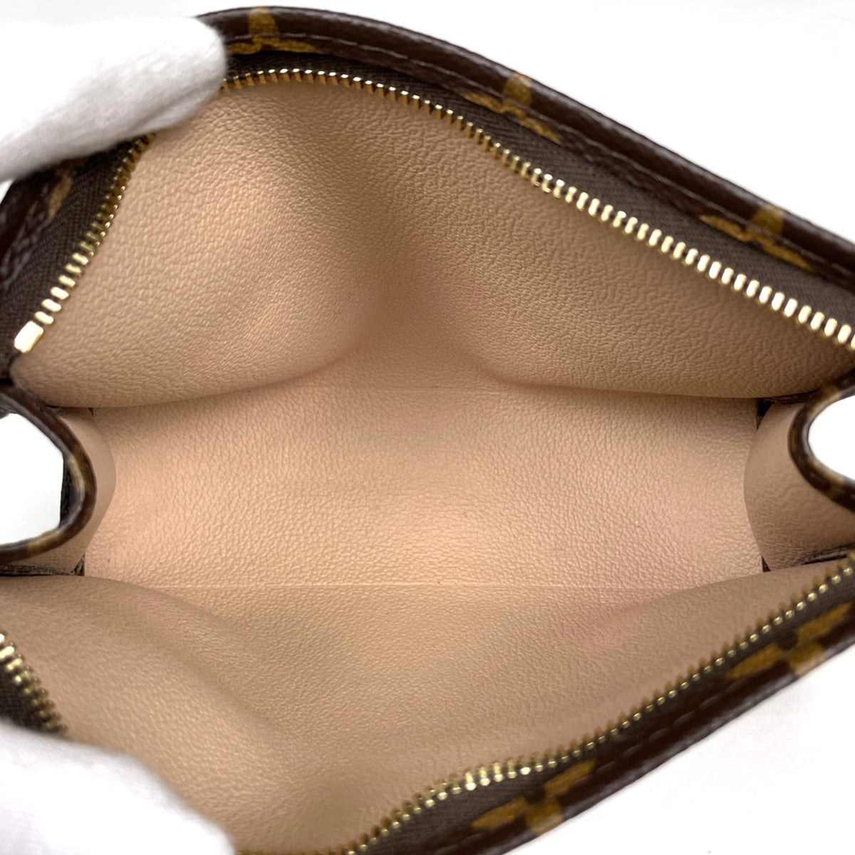 Louis Vuitton Brown Monogram Pouch (Pre-Owned)
