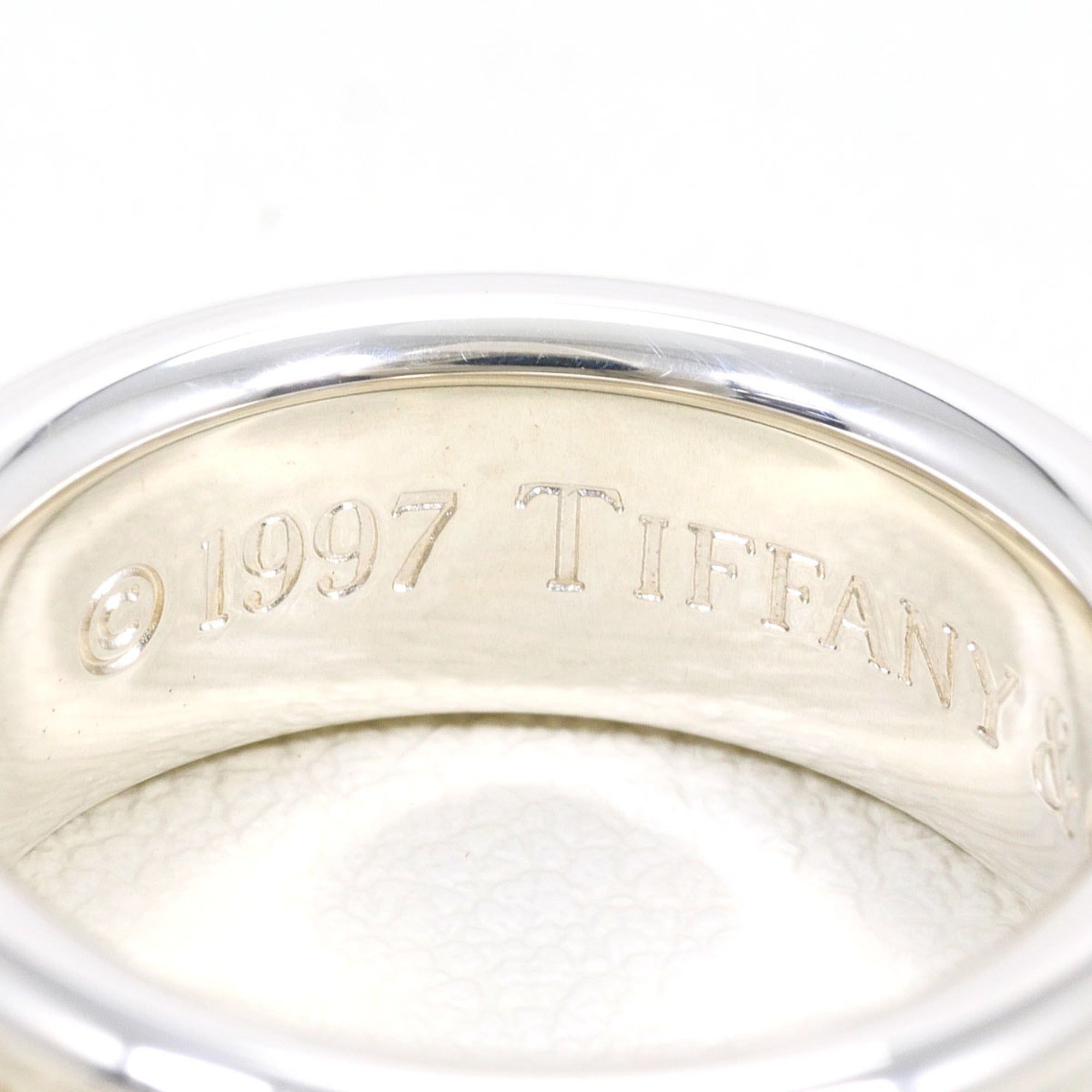 Tiffany Silver 925 Band Ring (Pre-Owned)