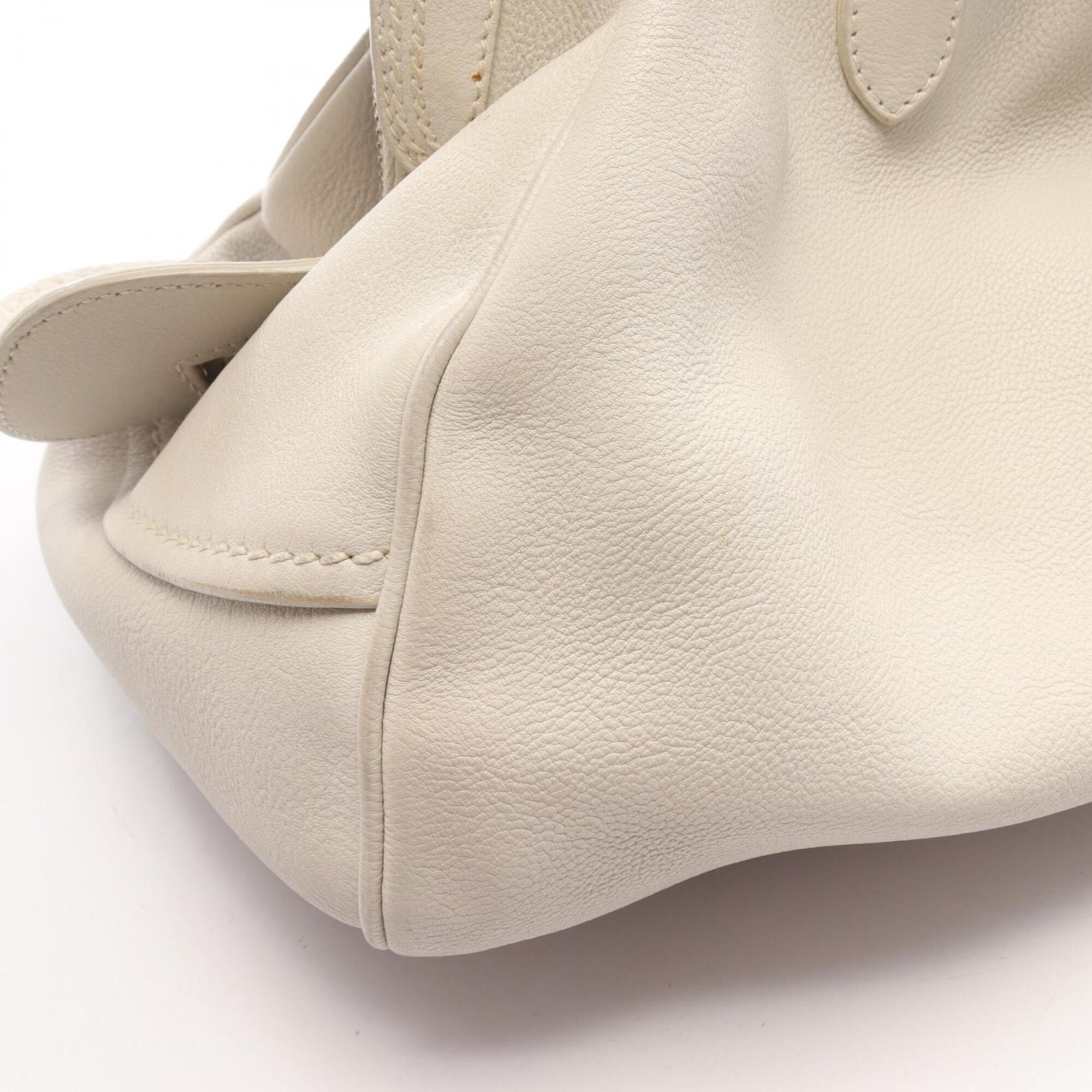 Christian Dior White Leather Handbag (Pre-Owned)