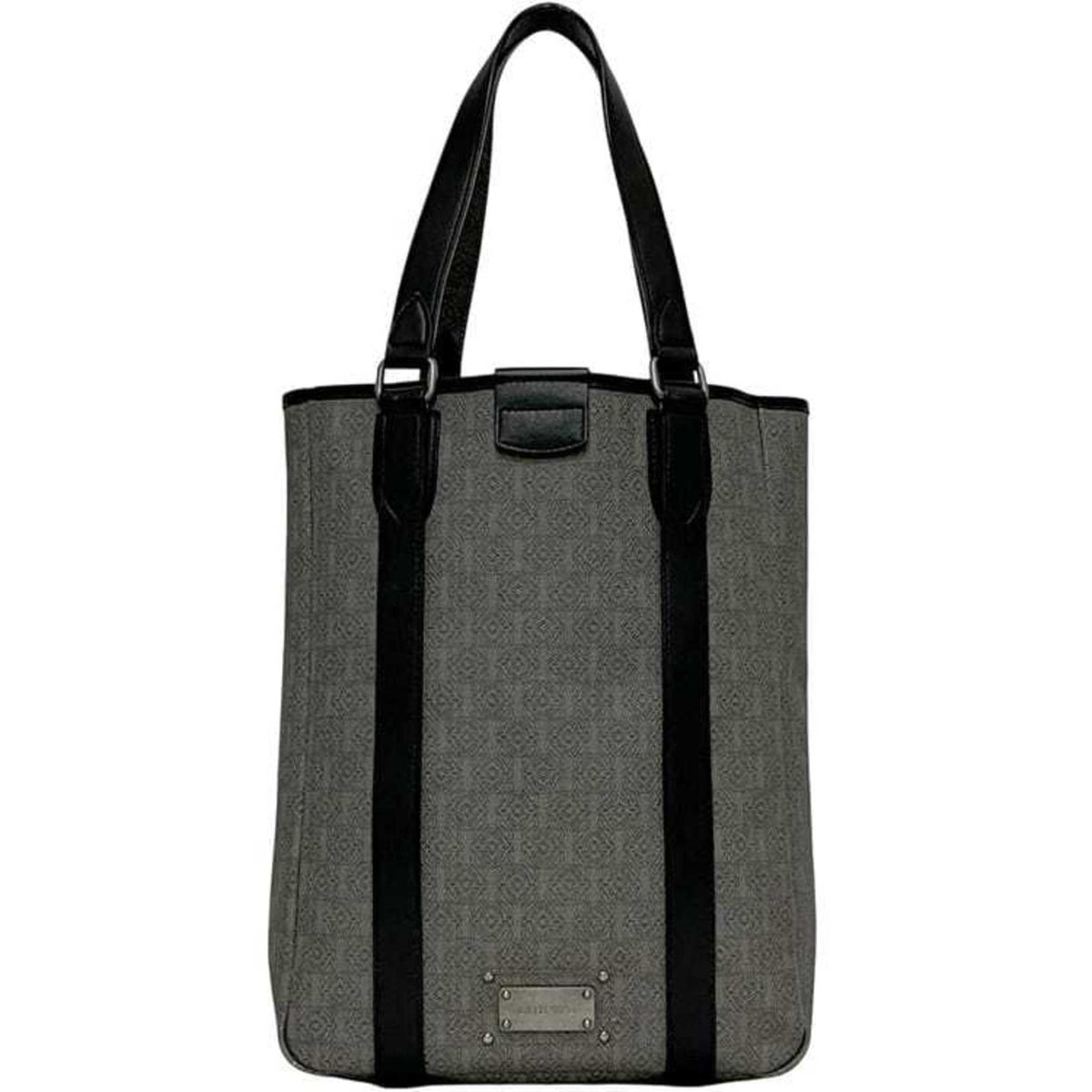 Loewe Gray Pvc Leather Tote Bag (Pre-Owned)