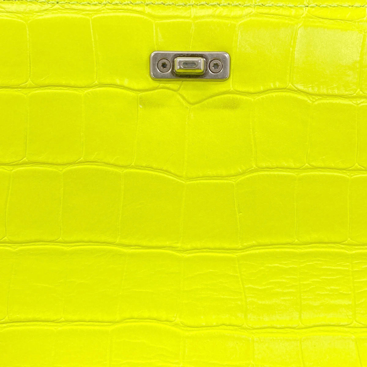 Balenciaga Yellow Leather Shoulder Bag (Pre-Owned)