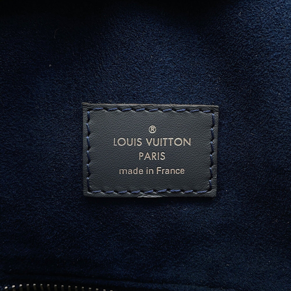 Louis Vuitton Navy Blue Epi Leather Backpack (Pre-Owned)