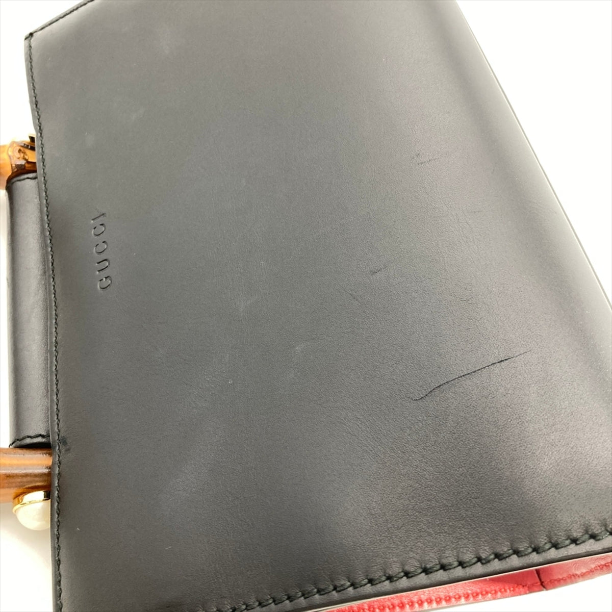 Gucci Black Leather Handbag (Pre-Owned)