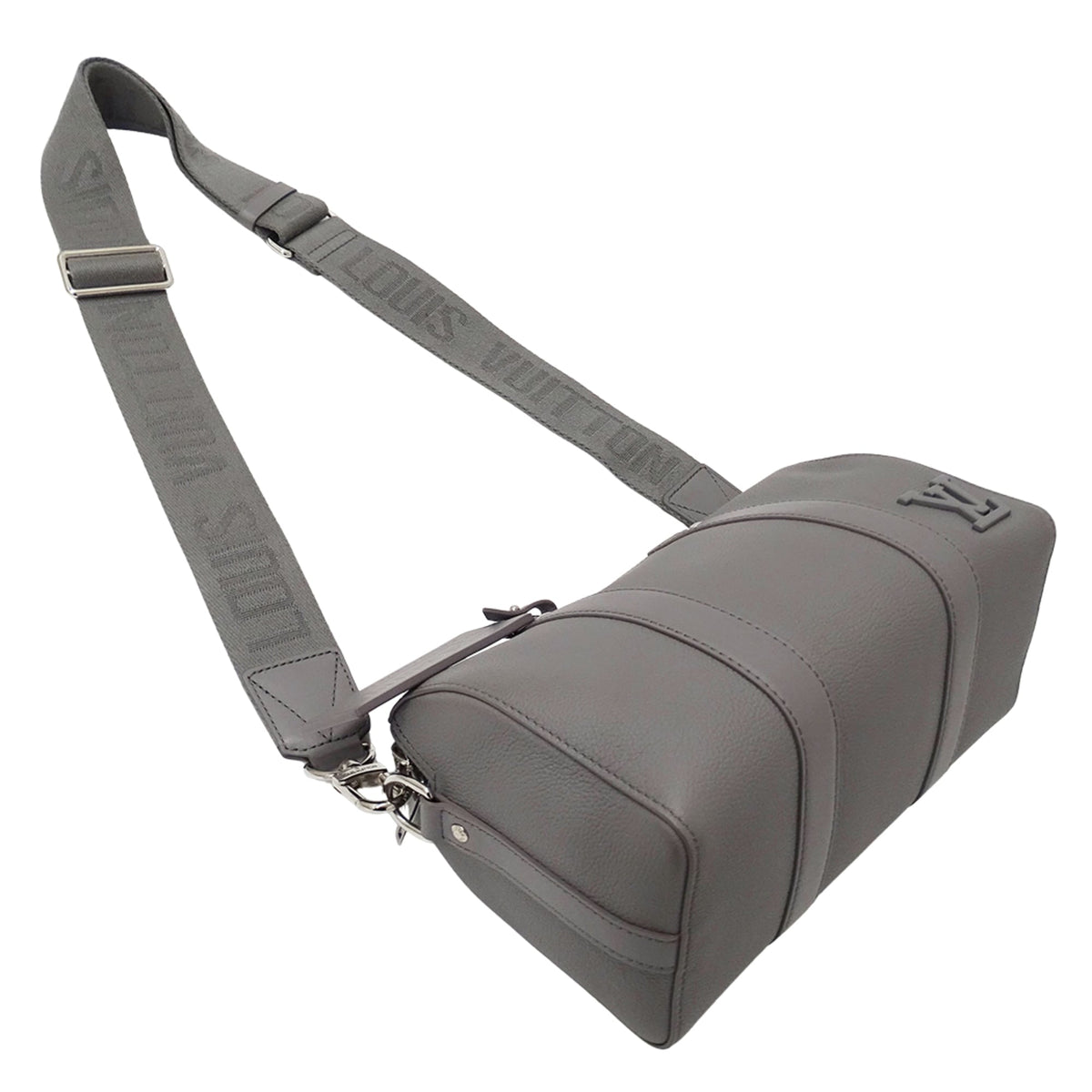 Louis Vuitton Gray Gris Handbag Shoulder Bag (Pre-Owned)