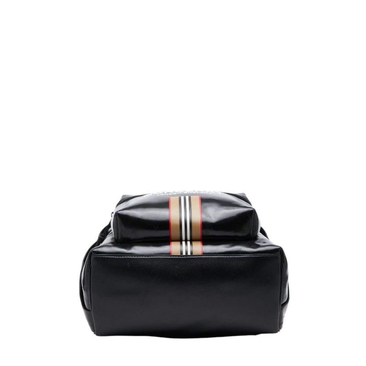 Burberry Black Pvc Backpack (Pre-Owned)