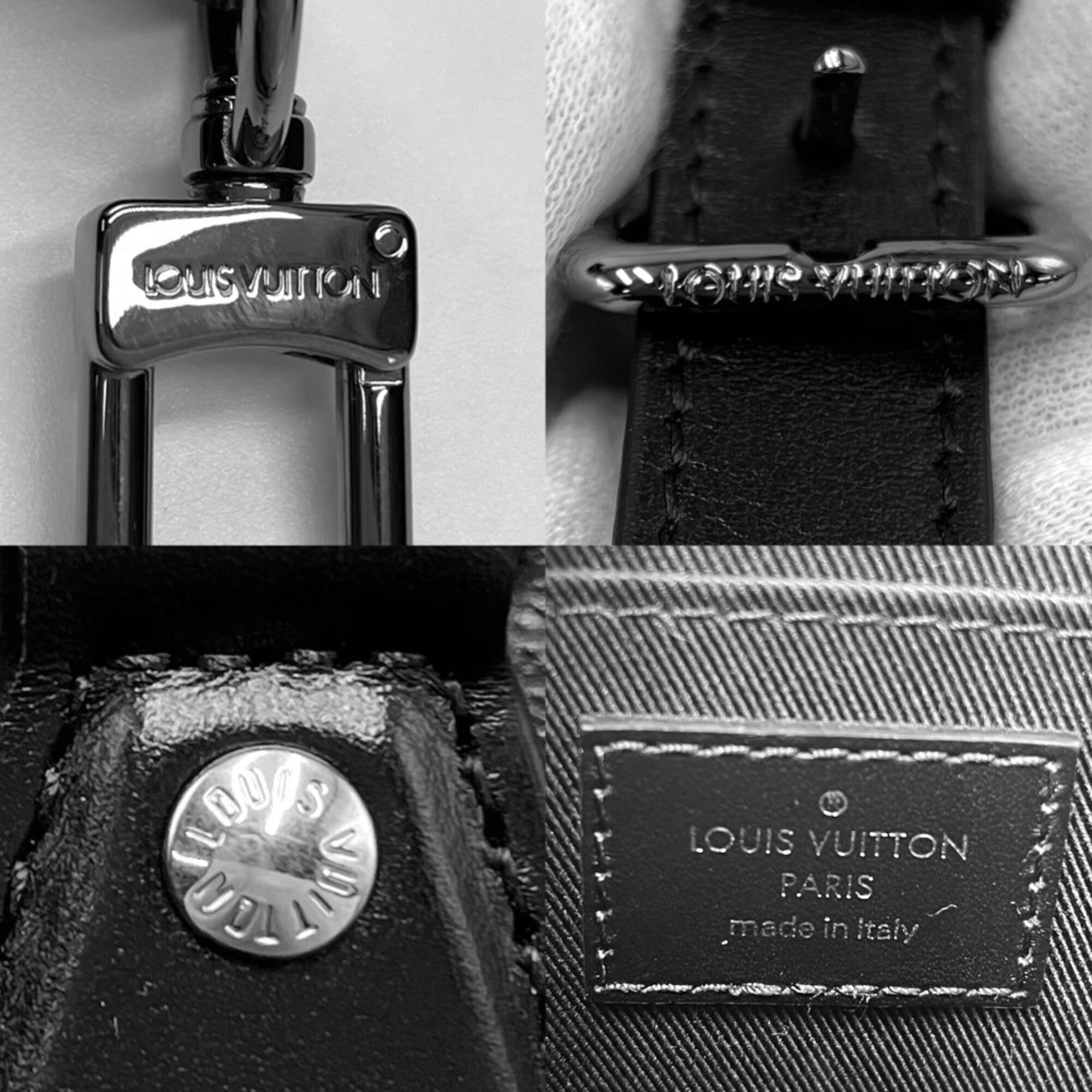 Louis Vuitton Noir Monogram Eclipse Handbag Shoulder Bag (Pre-Owned)