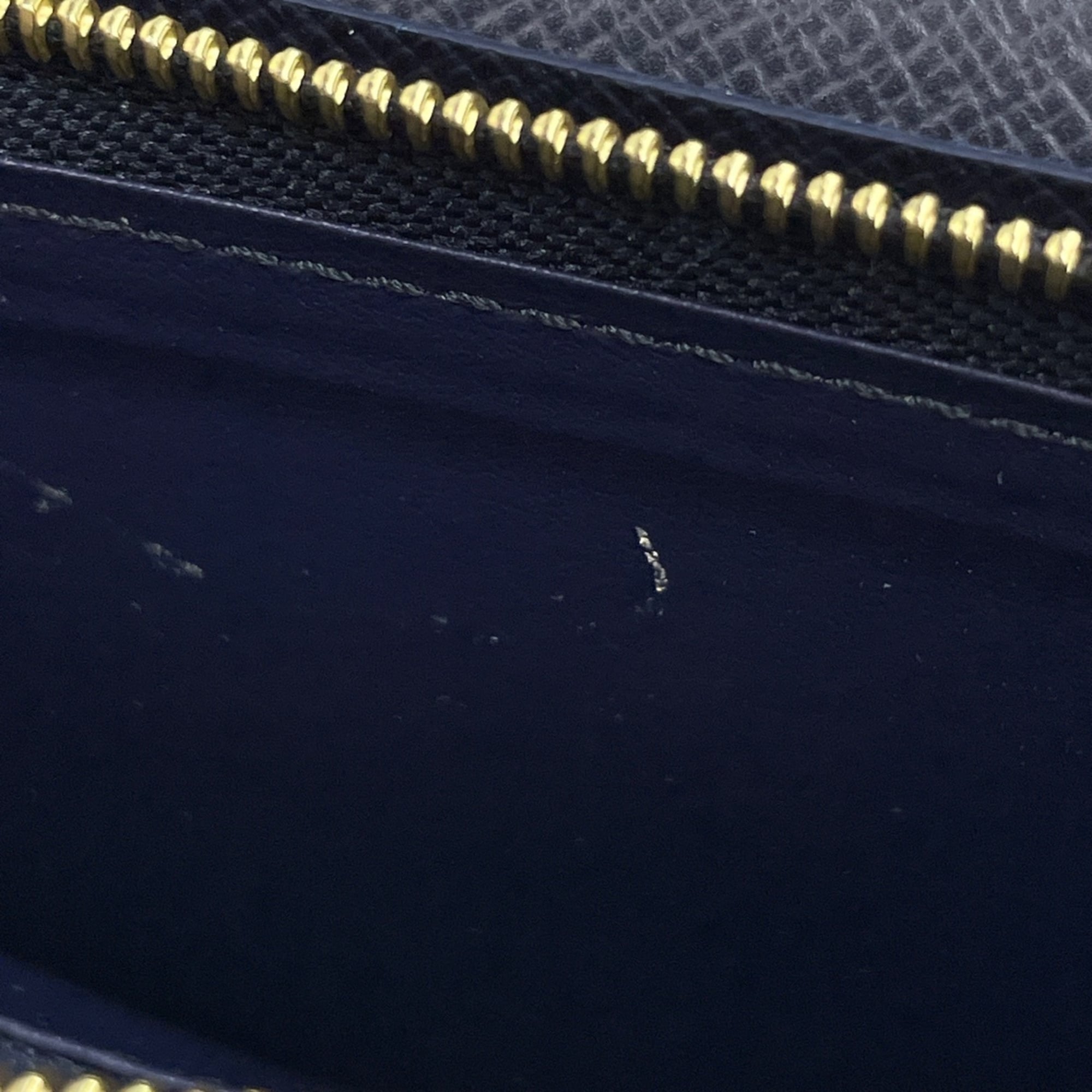 Louis Vuitton Navy Monogram Long Wallet (Bi-Fold) (Pre-Owned)