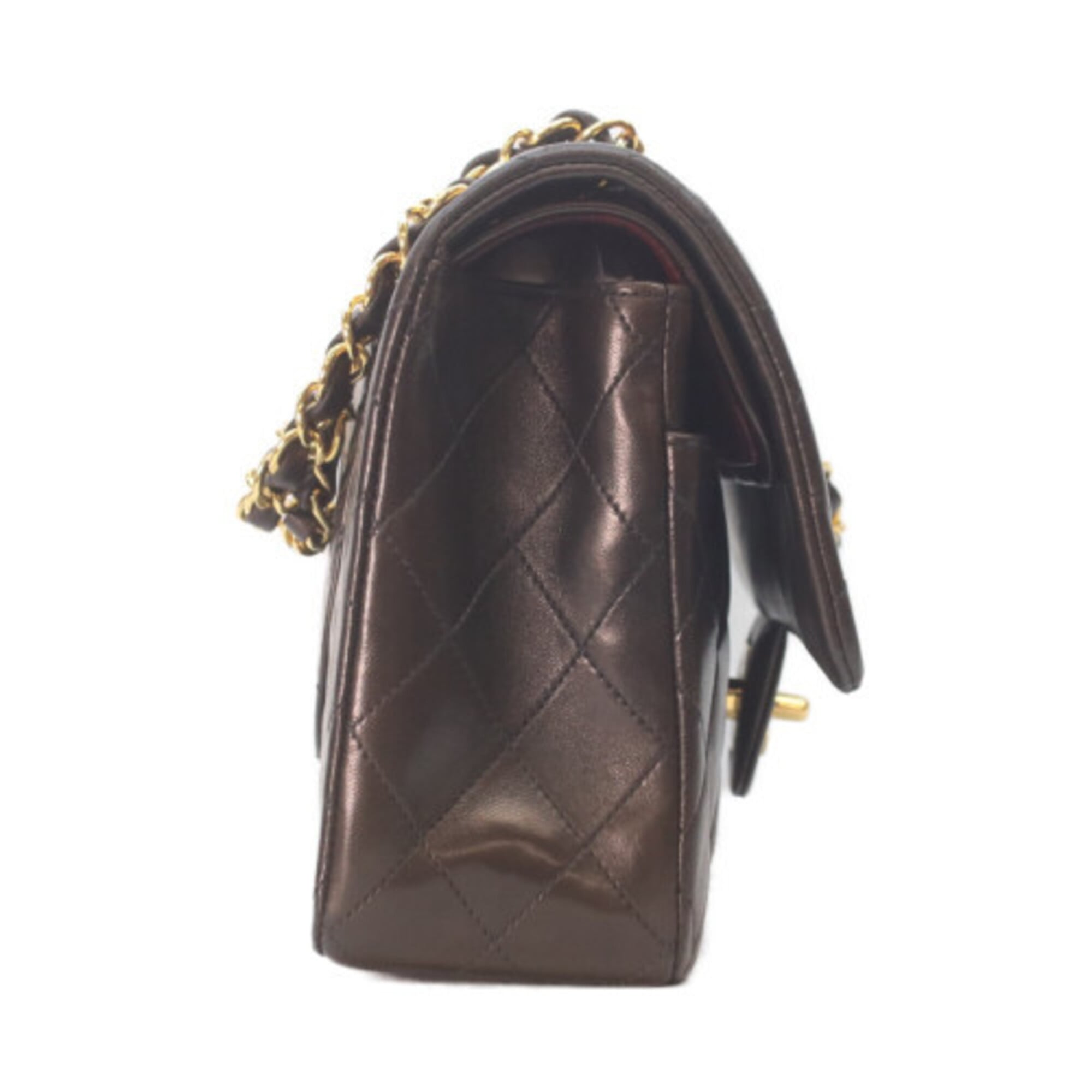 Chanel Black Leather Shoulder Bag (Pre-Owned)