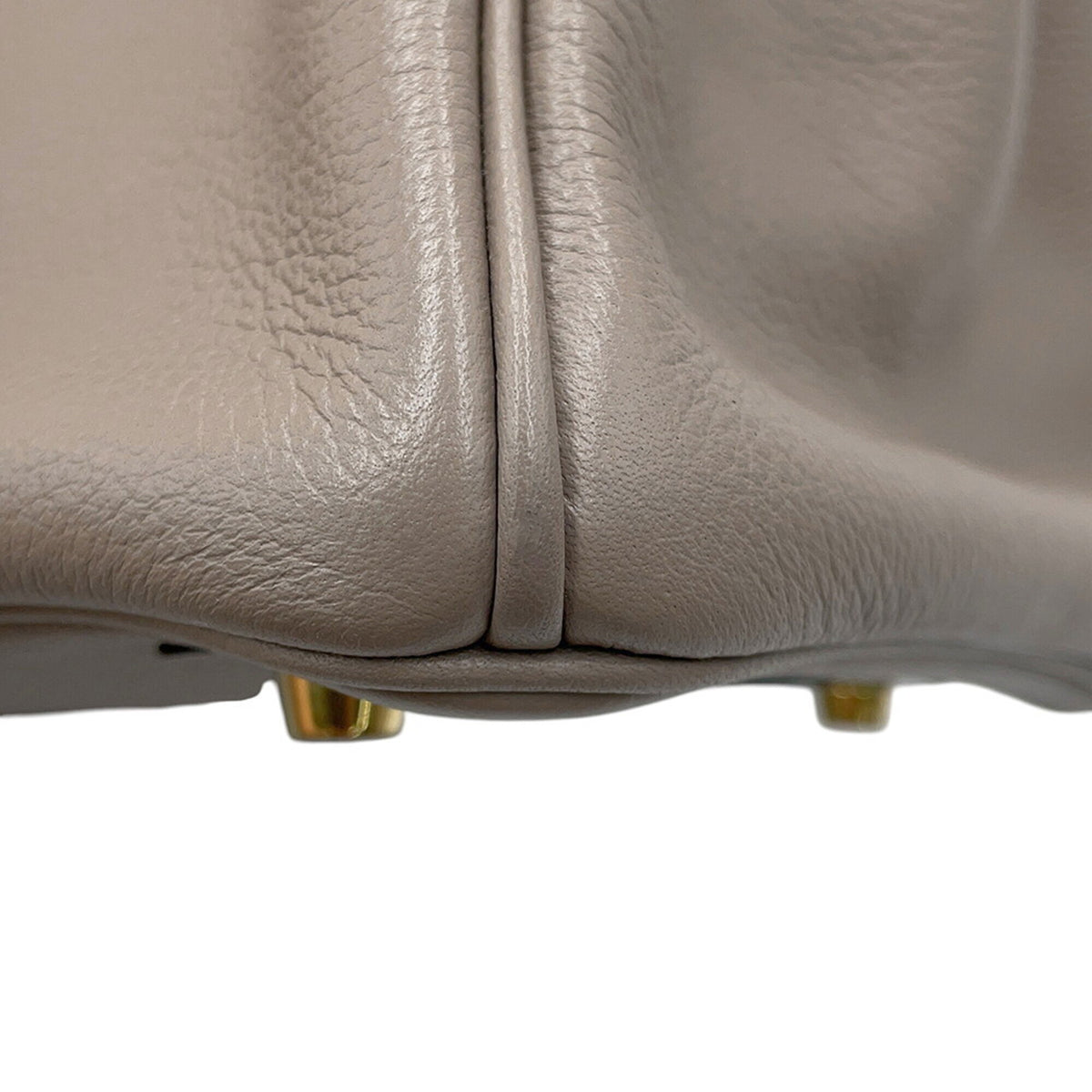 Hermes Gray Togo Leather Handbag (Pre-Owned)