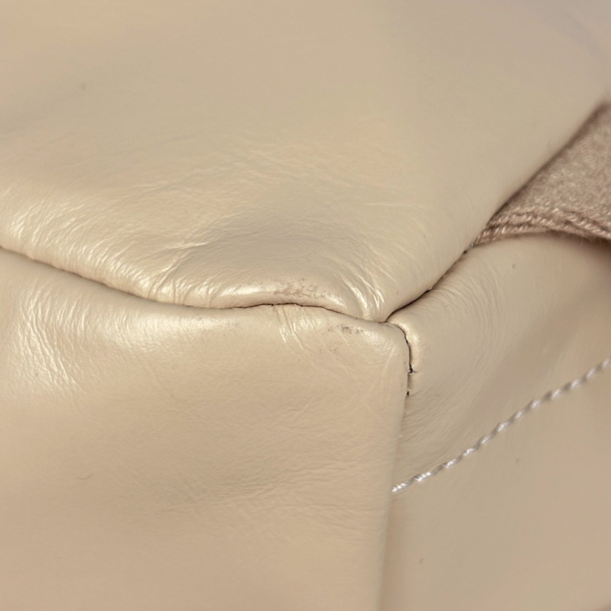 Coach Ivory Leather Backpack (Pre-Owned)