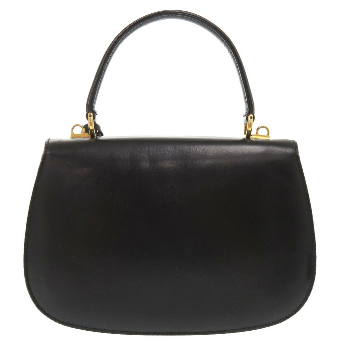 Gucci Black Leather Handbag (Pre-Owned)