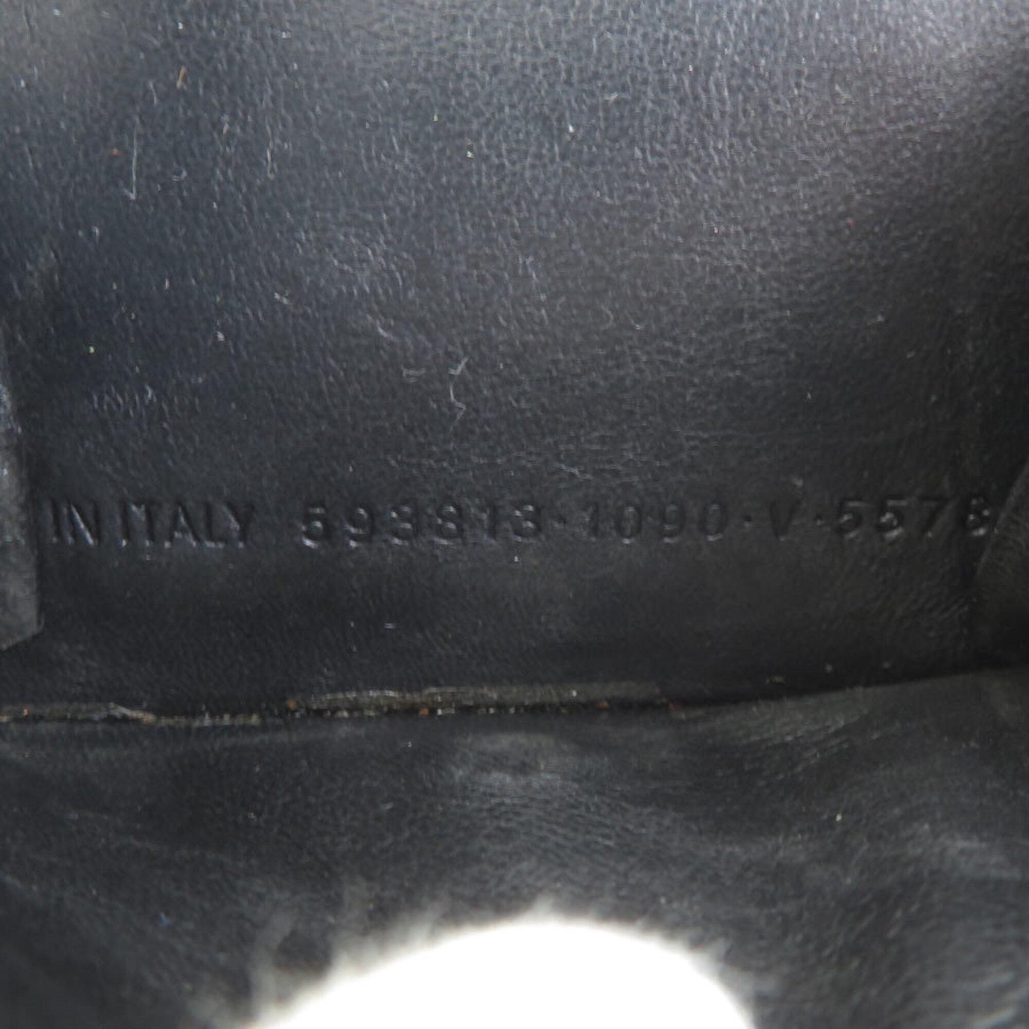 Balenciaga Black Leather Wallet (Tri-Fold) (Pre-Owned)