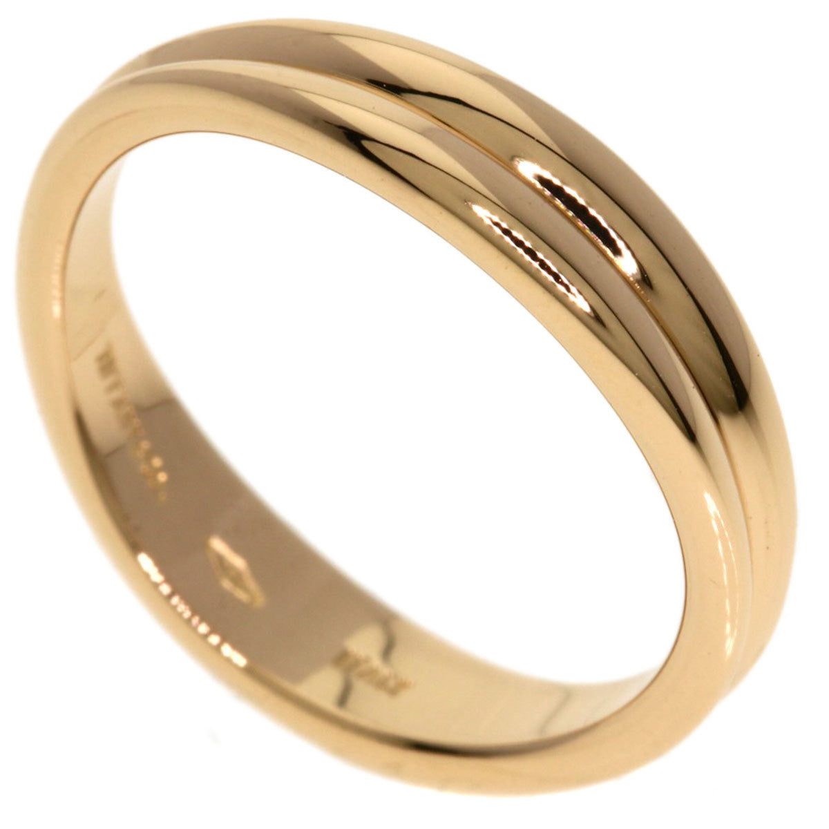 Tiffany Pink Gold (18K) Band Ring (Pre-Owned)