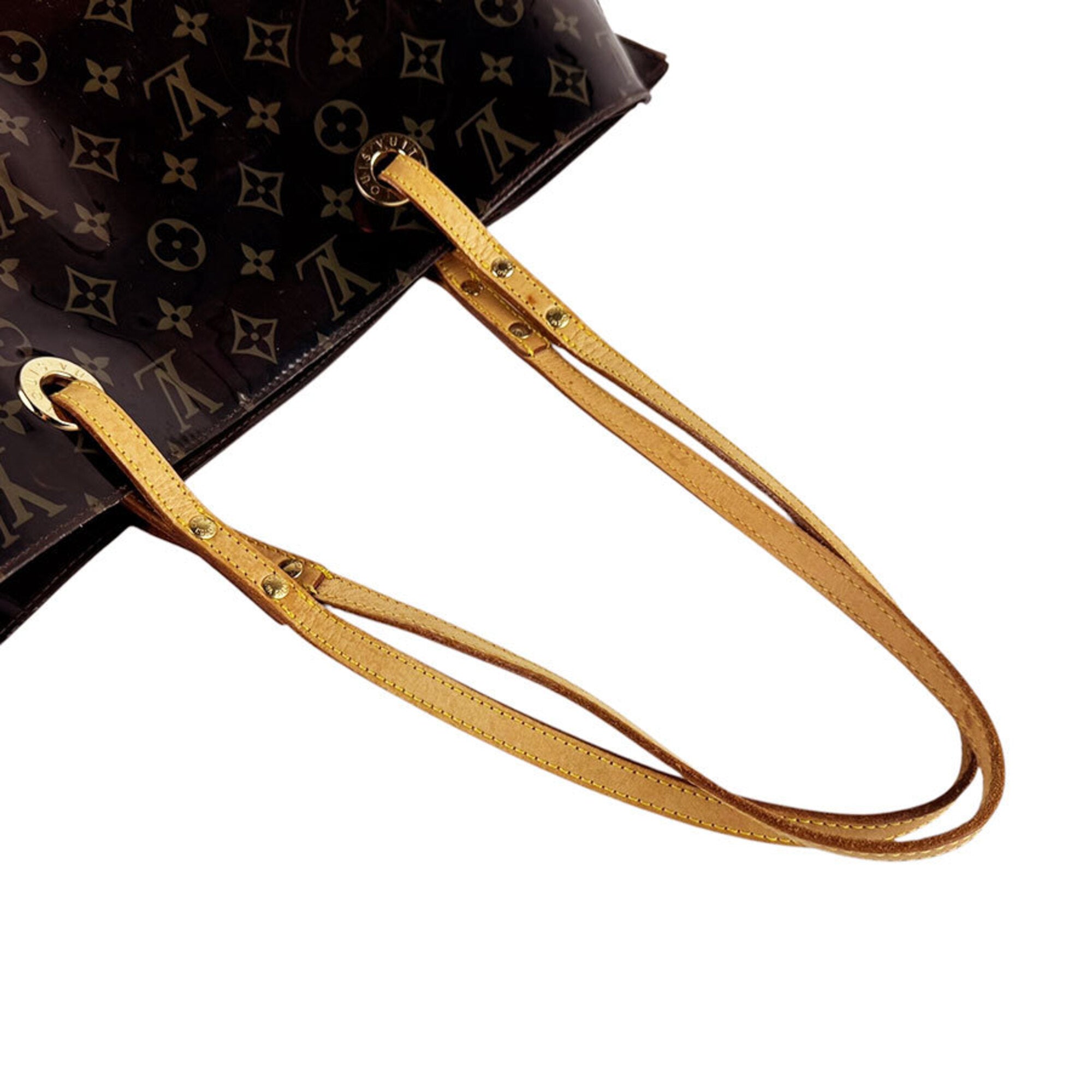 Louis Vuitton Brown Monogram Pvc Leather Handbag (Pre-Owned)