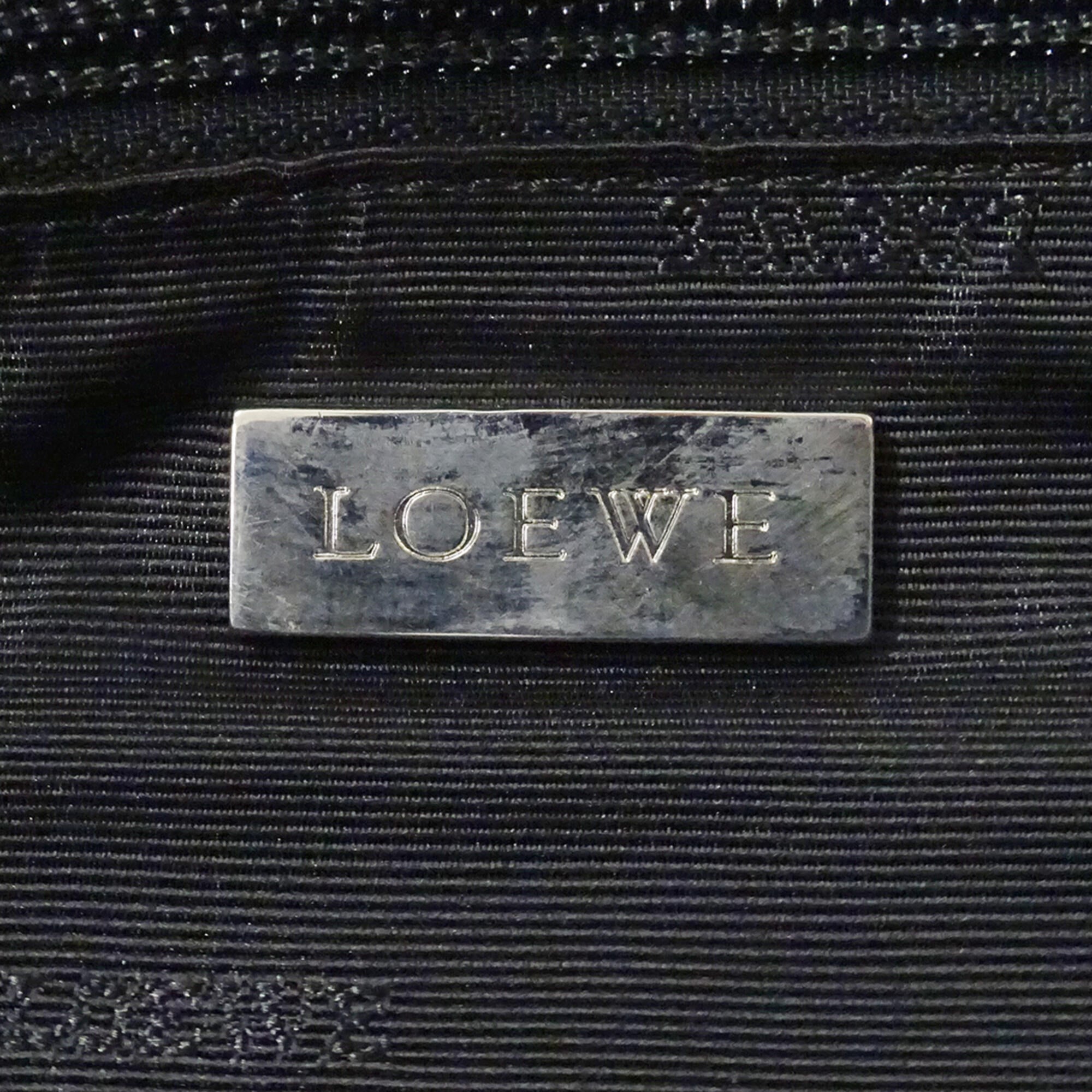 Loewe Black Leather Handbag (Pre-Owned)