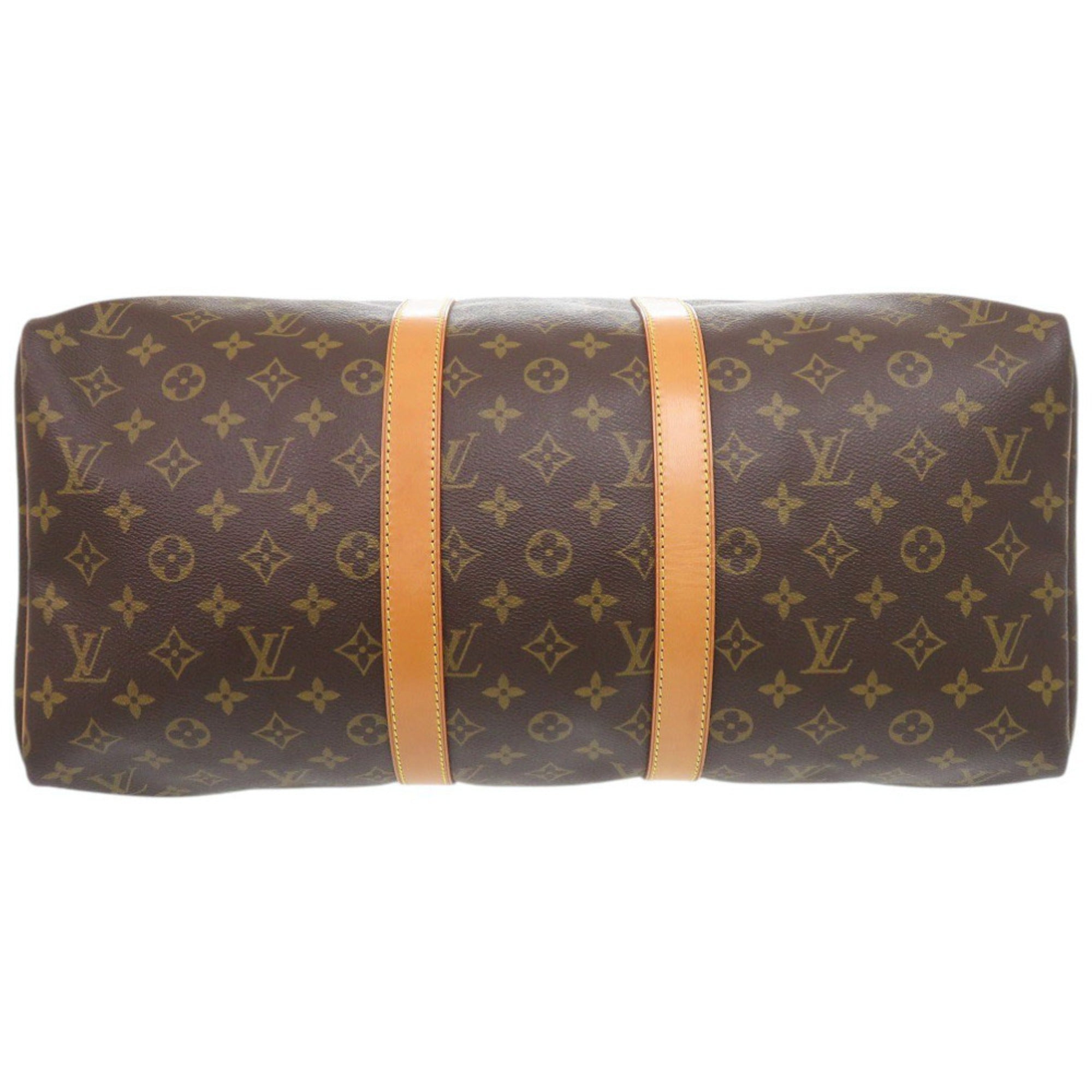 Louis Vuitton Monogram Brown Monogram Canvas Boston Bag (Pre-Owned)