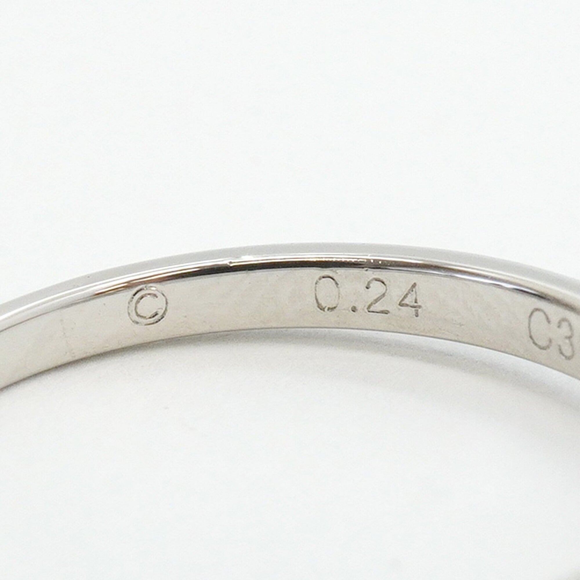 Cartier Platinum 950 Band Ring (Pre-Owned)