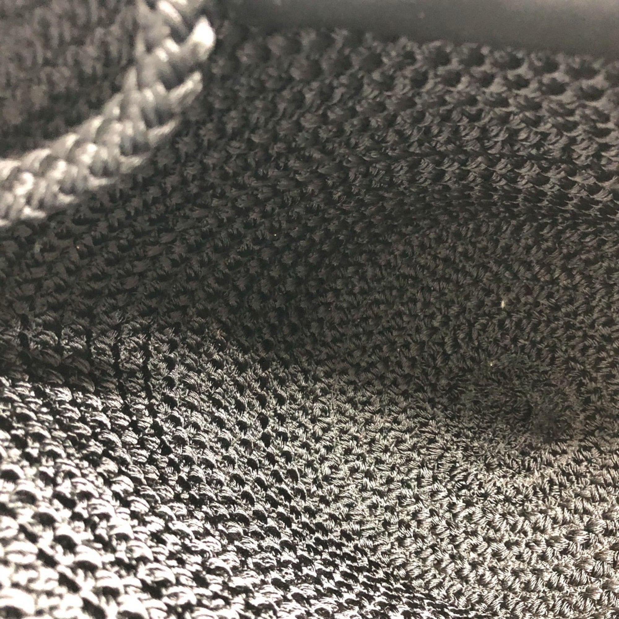 Balenciaga Black Nylon Leather Handbag Tote Bag (Pre-Owned)