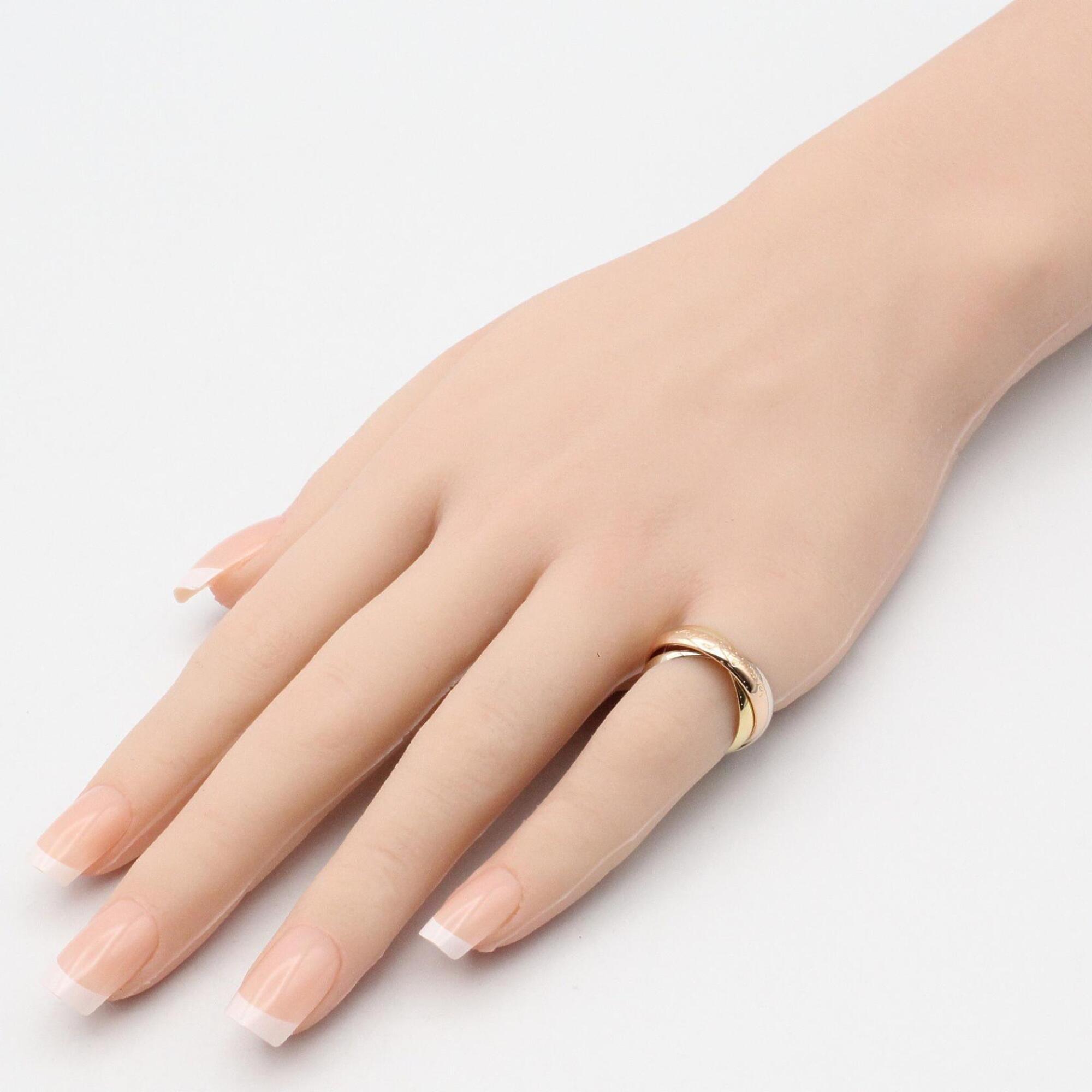 Cartier Gold Silver Yellow Gold (18K) Pink Gold (18K) White Gold (18K) Band Ring (Pre-Owned)