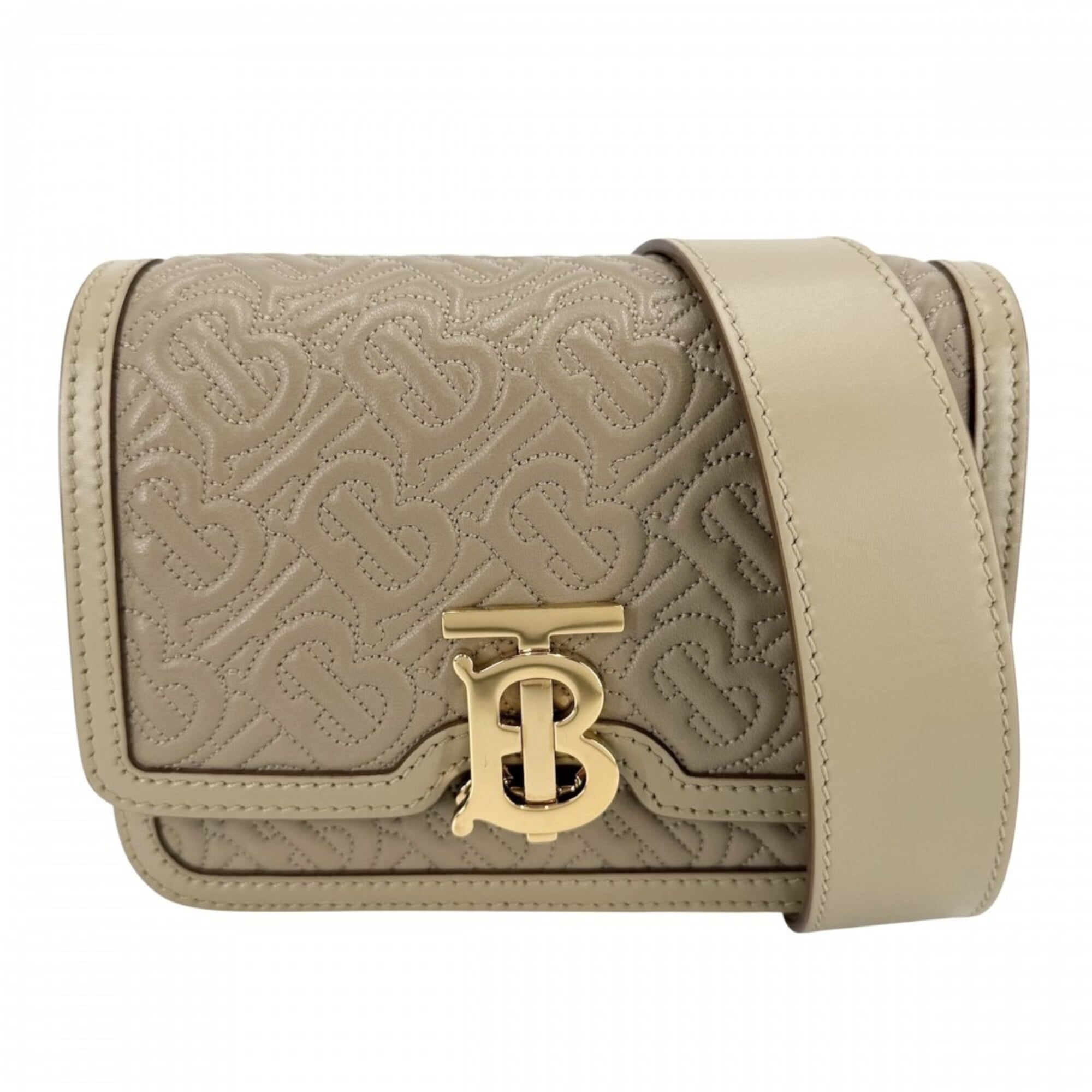 Burberry Beige Leather Sling Bag (Pre-Owned)