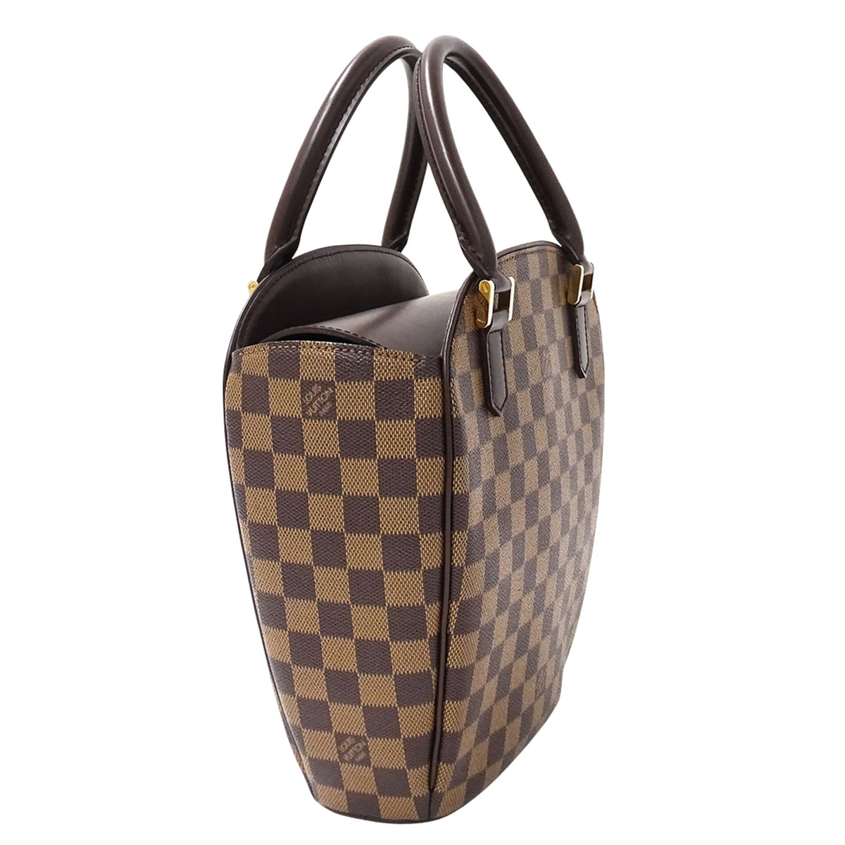 Louis Vuitton Brown Damier Canvas Damier Canvas Handbag (Pre-Owned)
