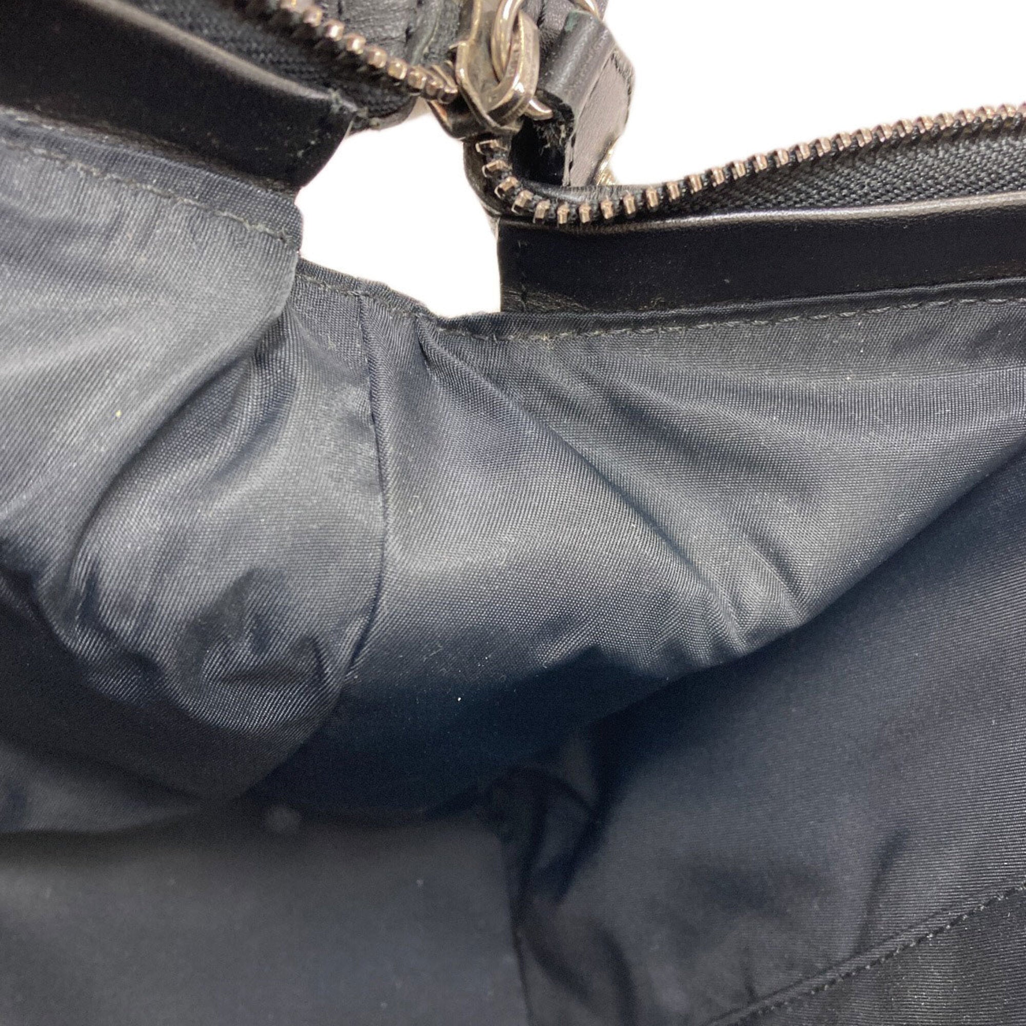 Christian Dior Black Canvas Handbag (Pre-Owned)