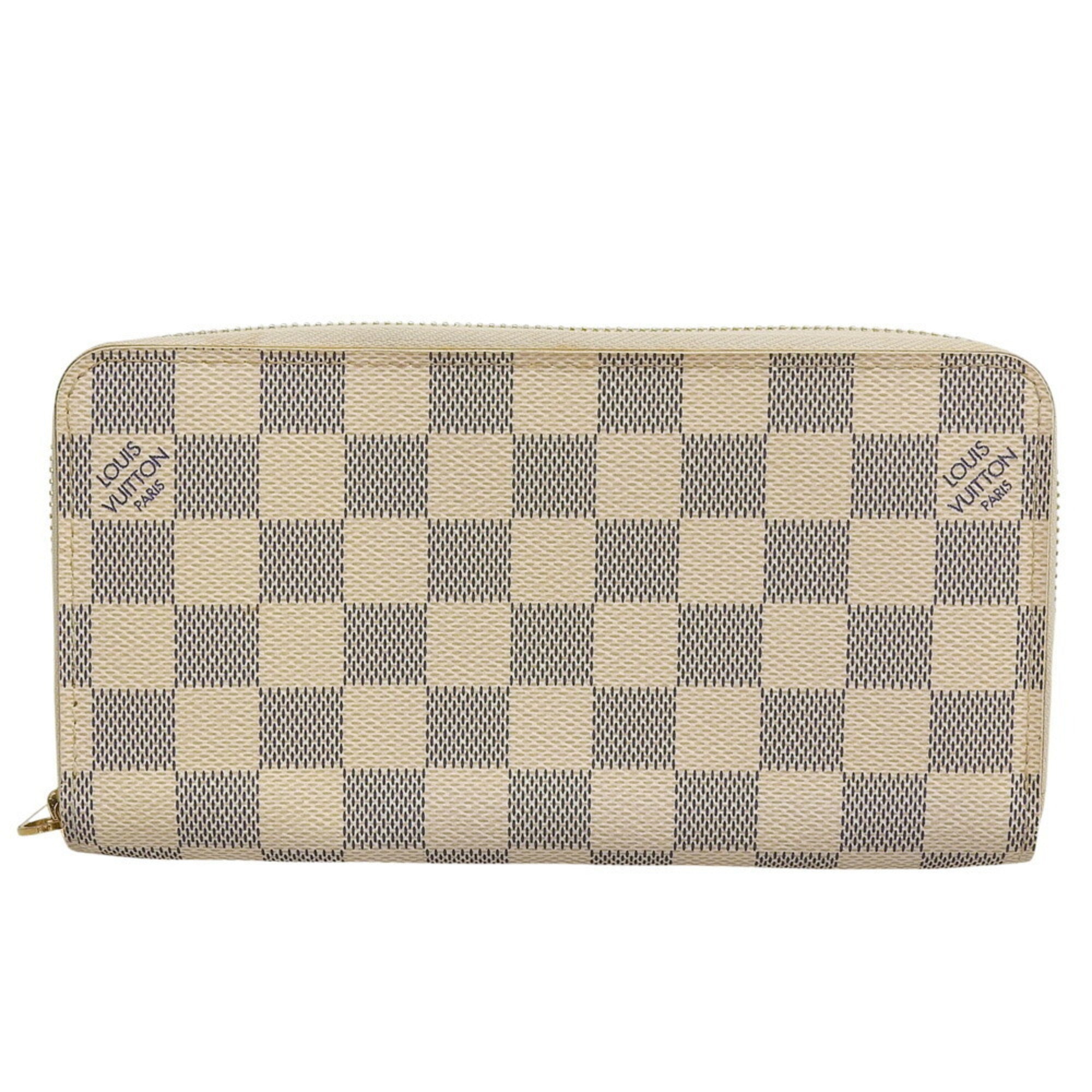 Louis Vuitton Damier Azur Damier Azur Long Wallet (Bi-Fold) (Pre-Owned)