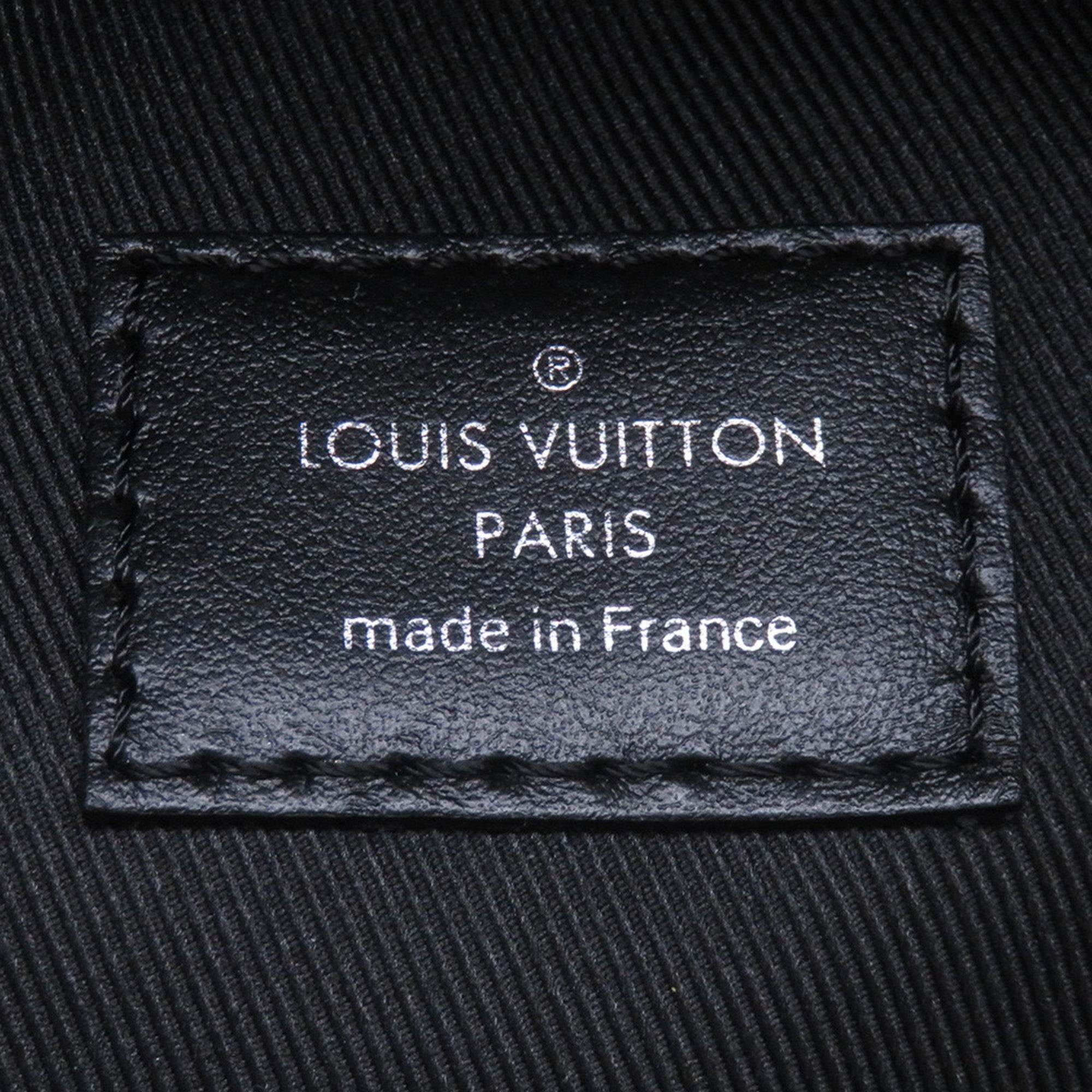 Louis Vuitton Monogram Macassar Black Brown Monogram Macassar Noir Backpack (Pre-Owned)