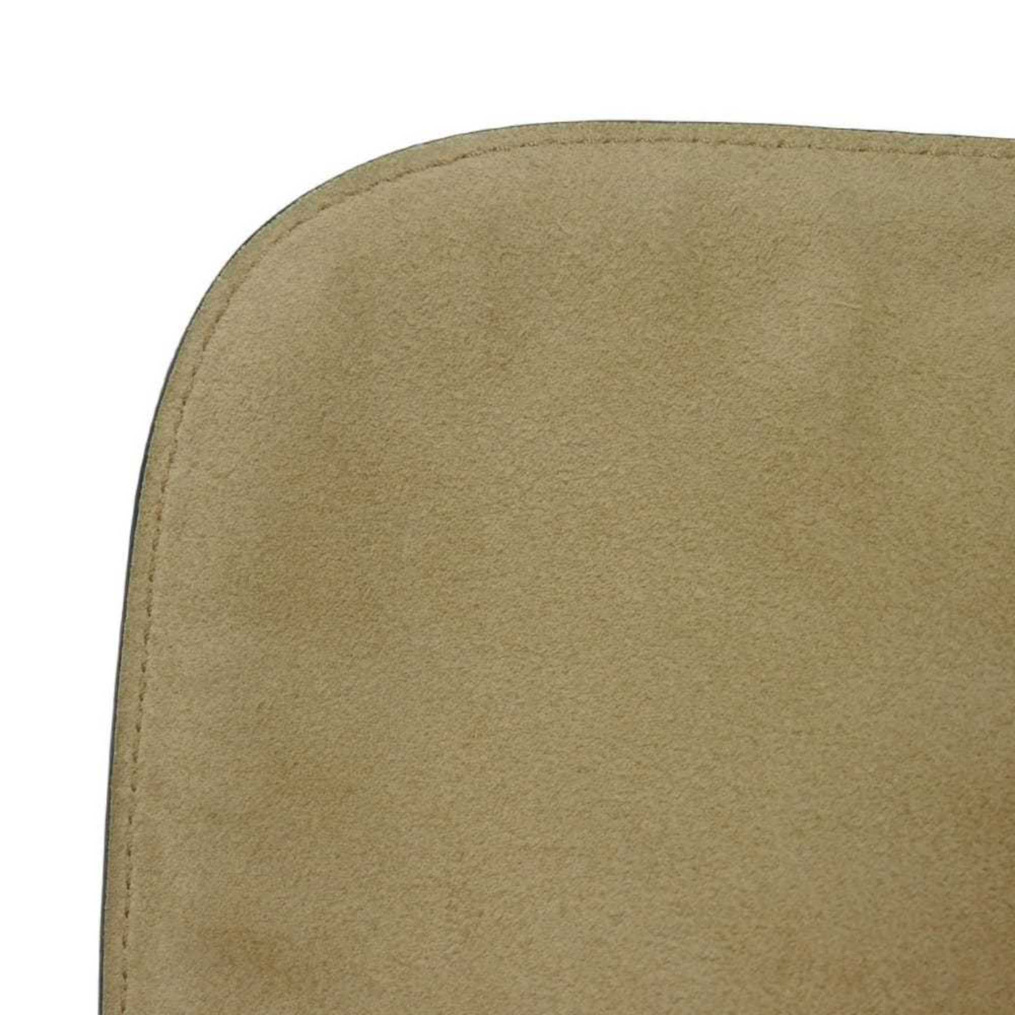 Prada Brown Canvas Leather Shoulder Bag (Pre-Owned)
