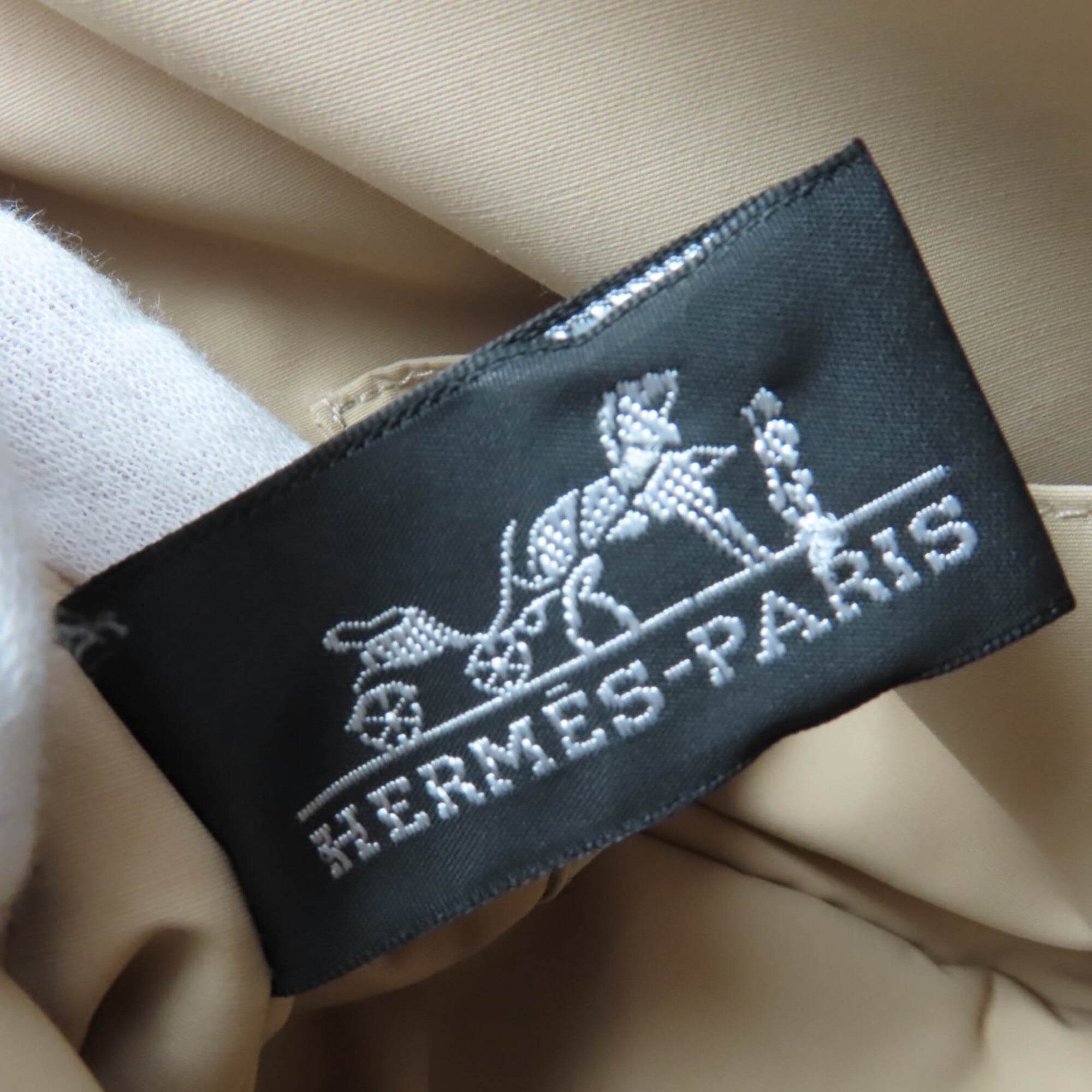 Hermes Natural Cotton Pouch (Pre-Owned)