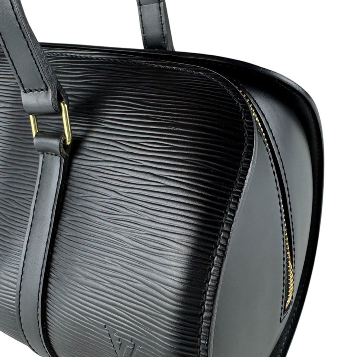 Louis Vuitton Noir Epi Leather Handbag (Pre-Owned)
