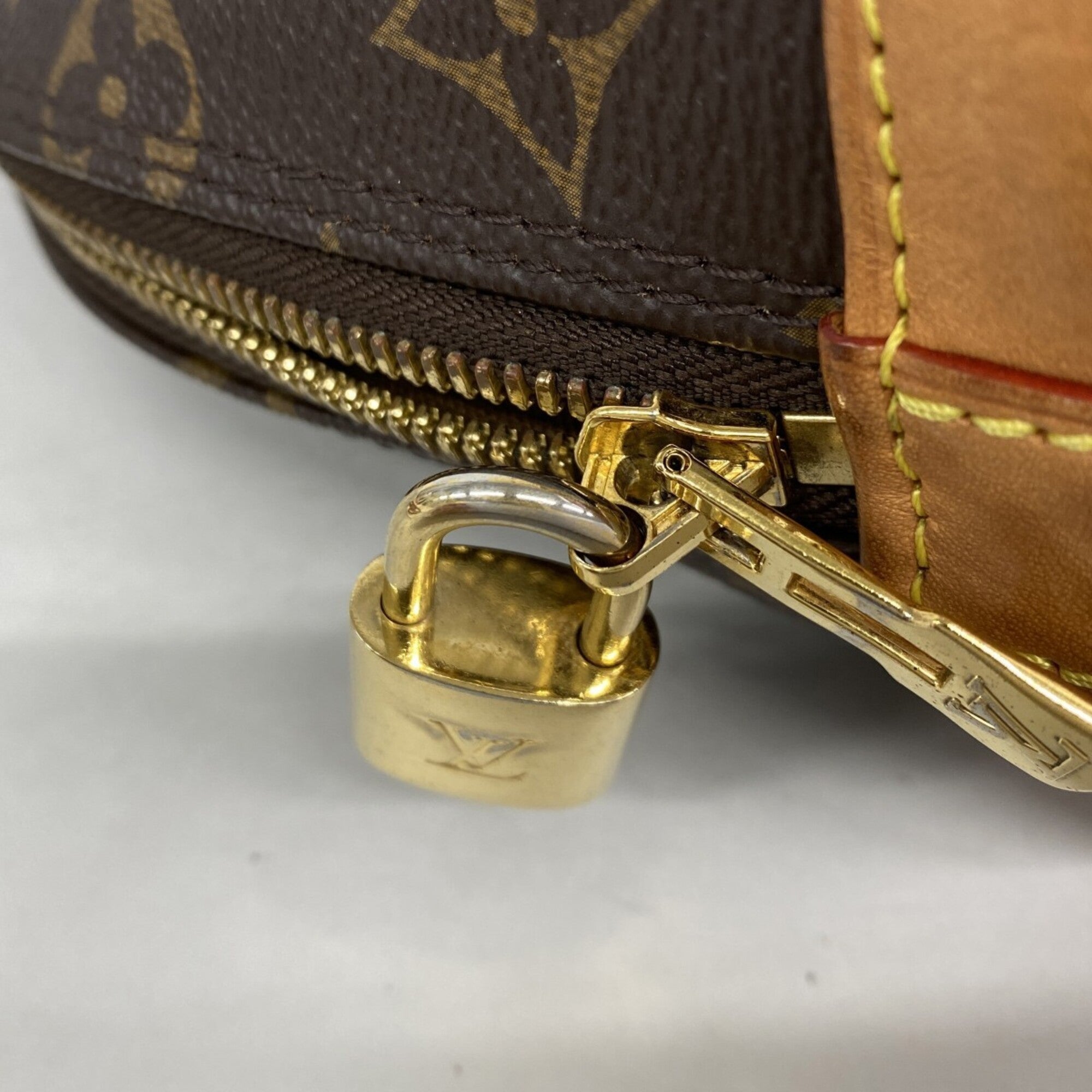 Louis Vuitton Brown Handbag (Pre-Owned)
