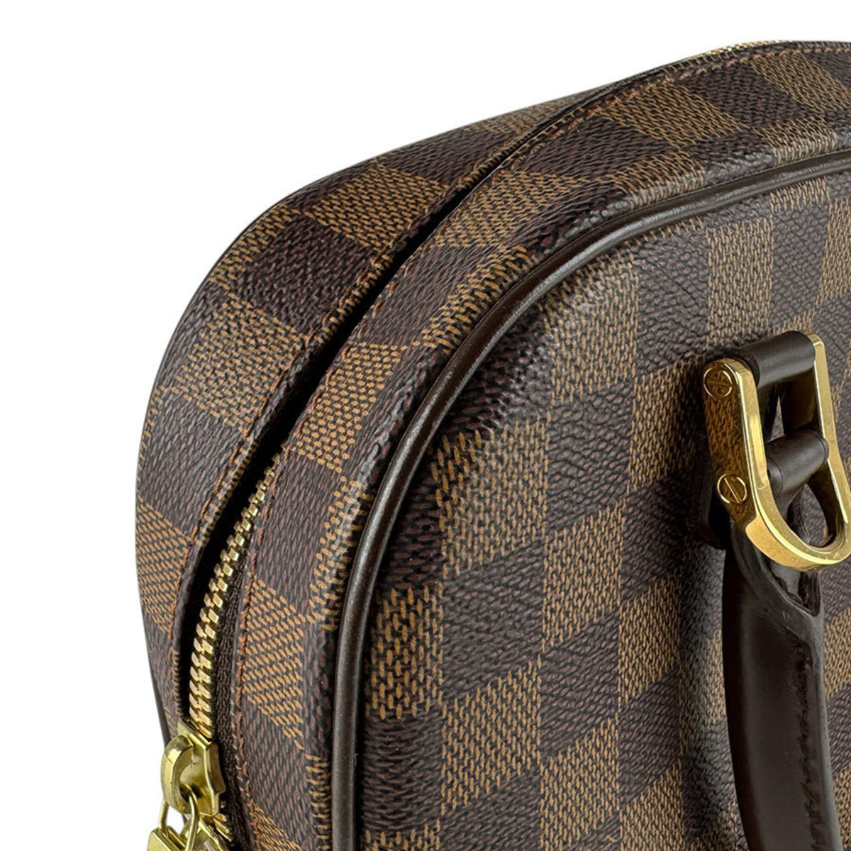 Louis Vuitton Ebene Damier Canvas Handbag (Pre-Owned)