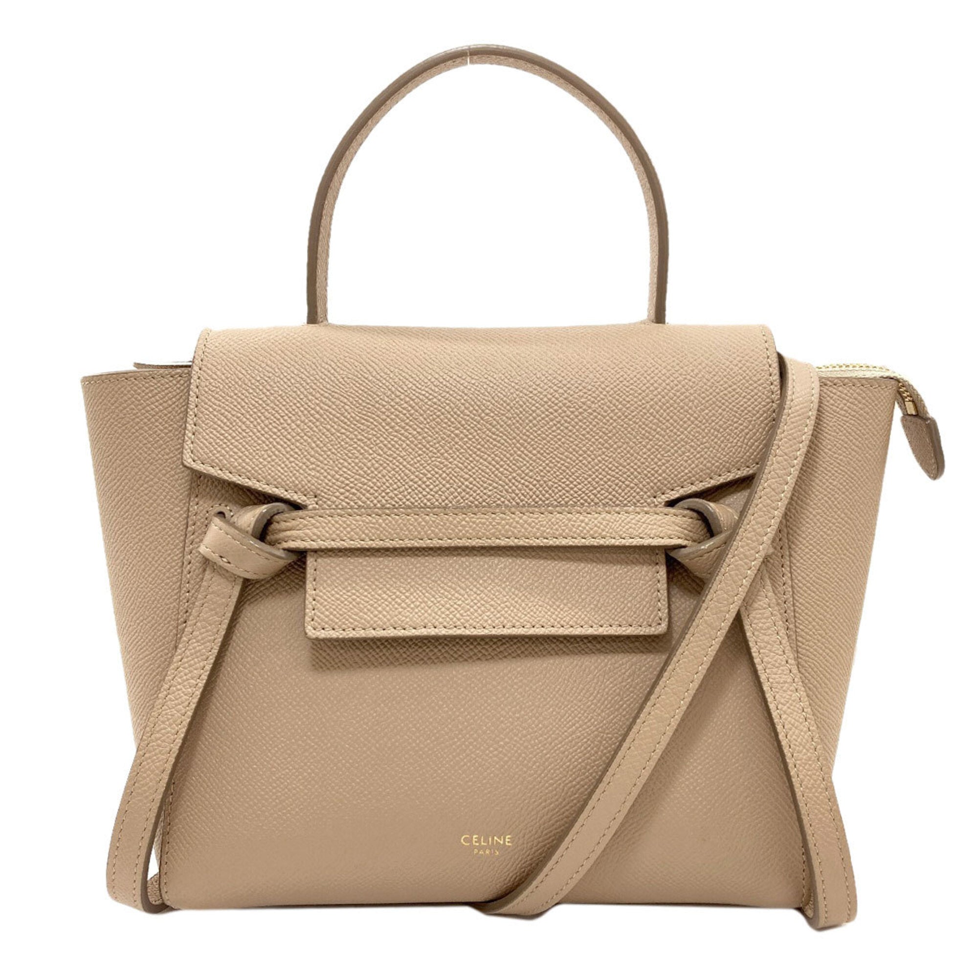 Celine Leather Handbag (Pre-Owned)