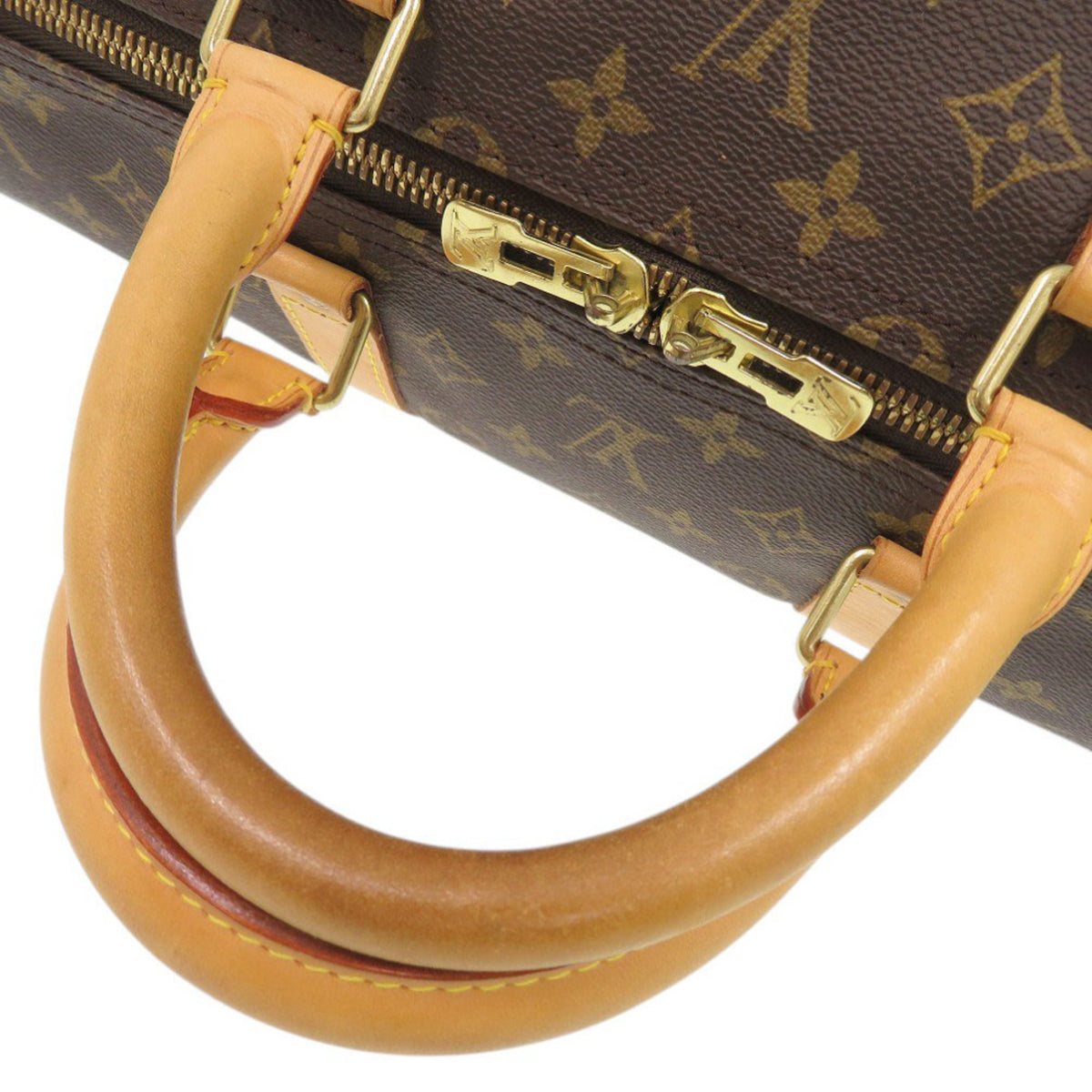 Louis Vuitton Brown Monogram Boston Bag (Pre-Owned)