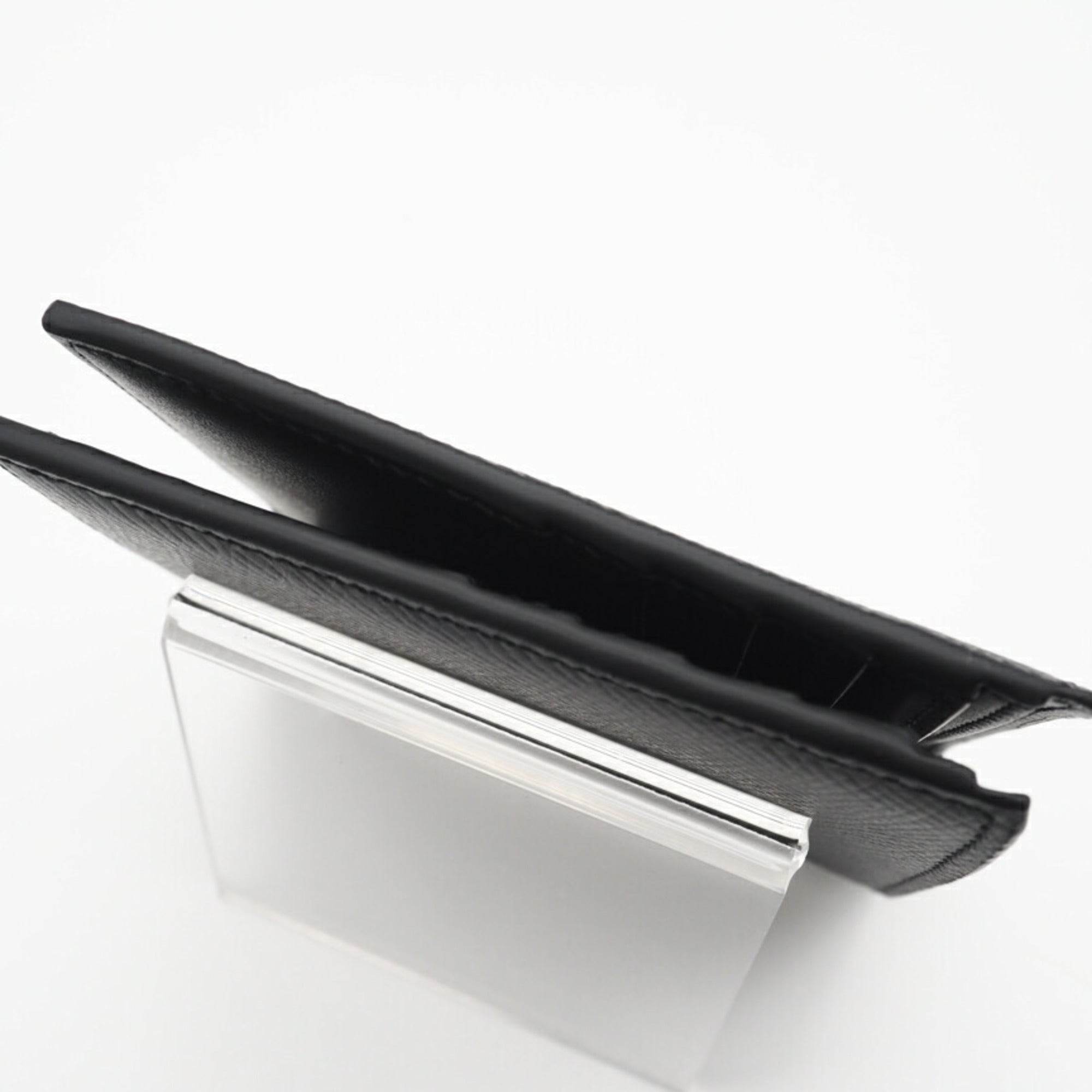 Celine Black Leather Wallet (Bi-Fold) (Pre-Owned)