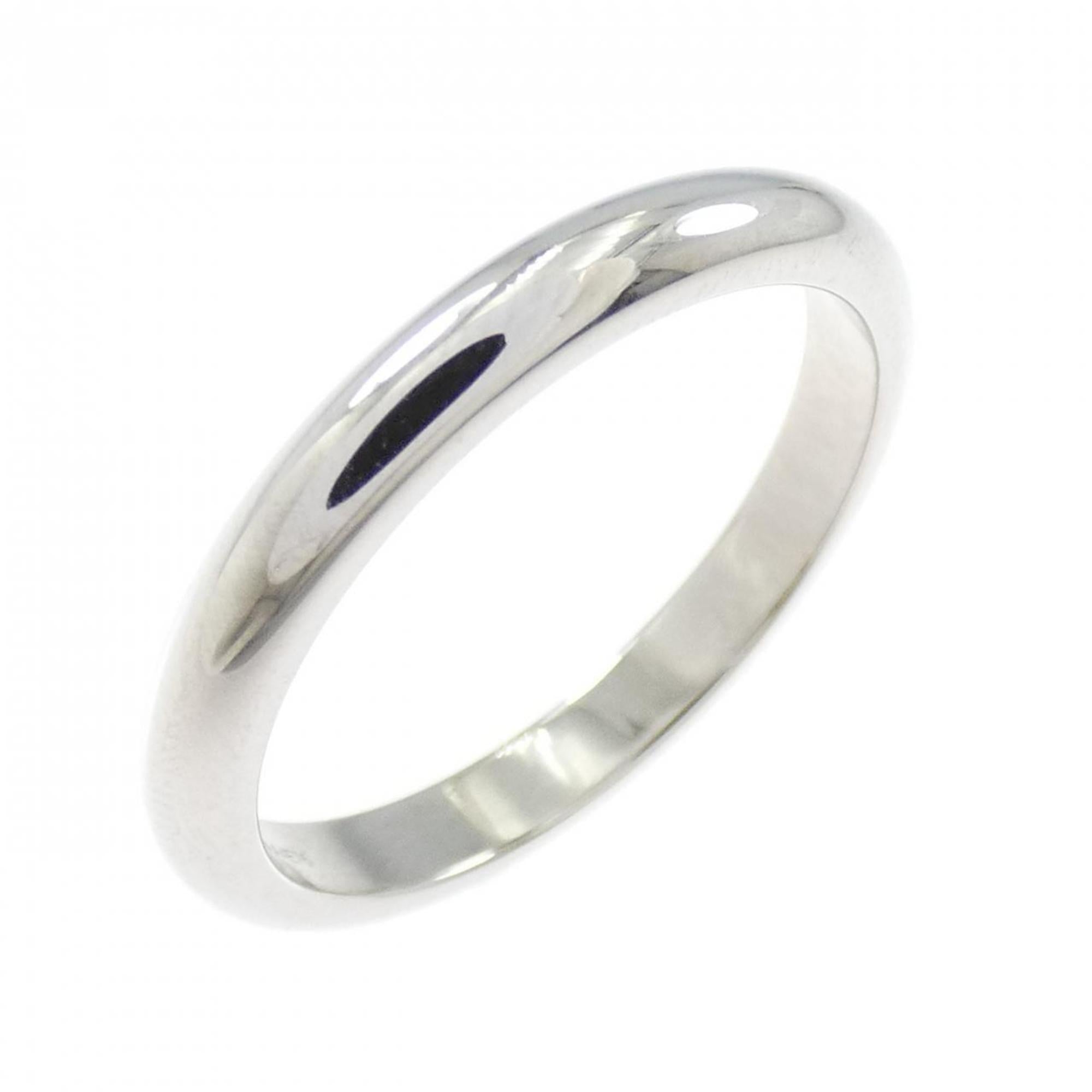 Bvlgari Silver Platinum 950 Band Ring (Pre-Owned)