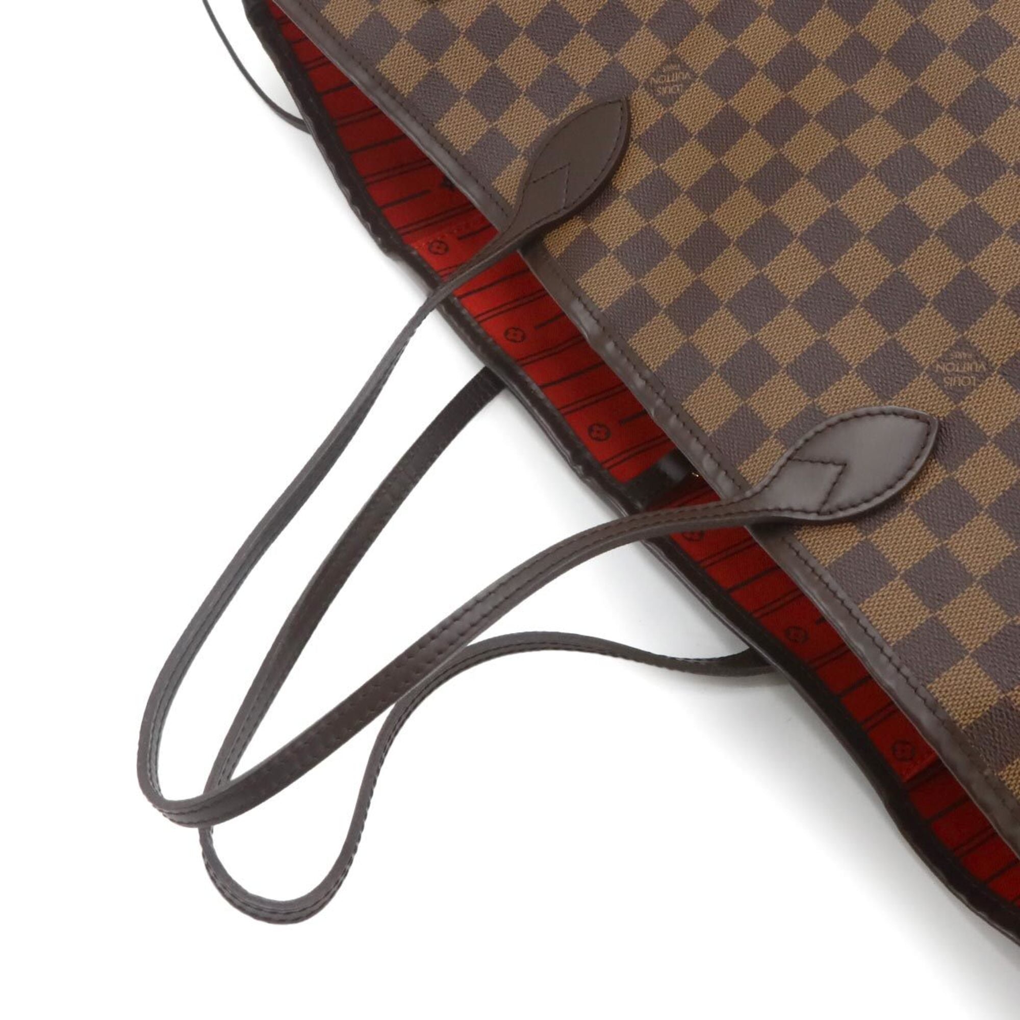 Louis Vuitton Cerise Damier Canvas Ebene Damier Canvas Handbag Tote Bag (Pre-Owned)