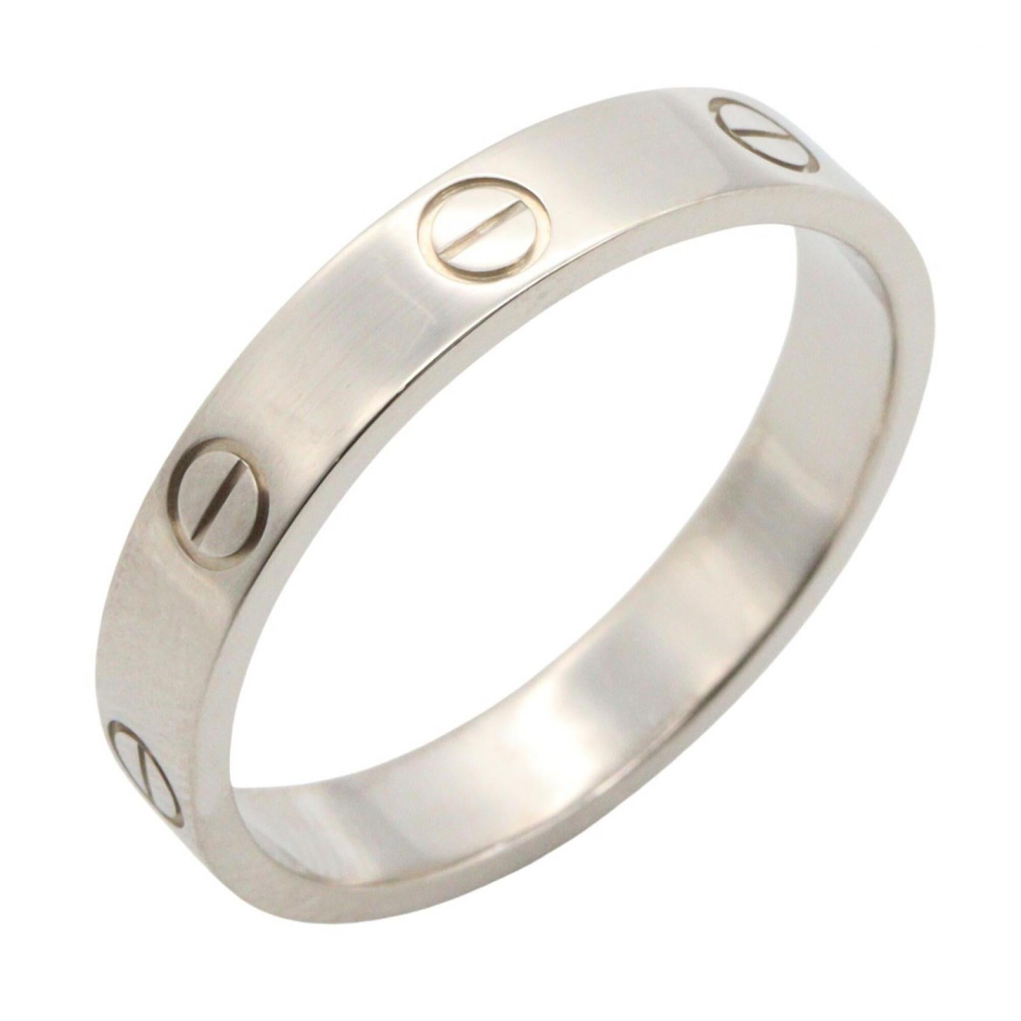 Cartier White Gold White Gold (18K) Band Ring (Pre-Owned)