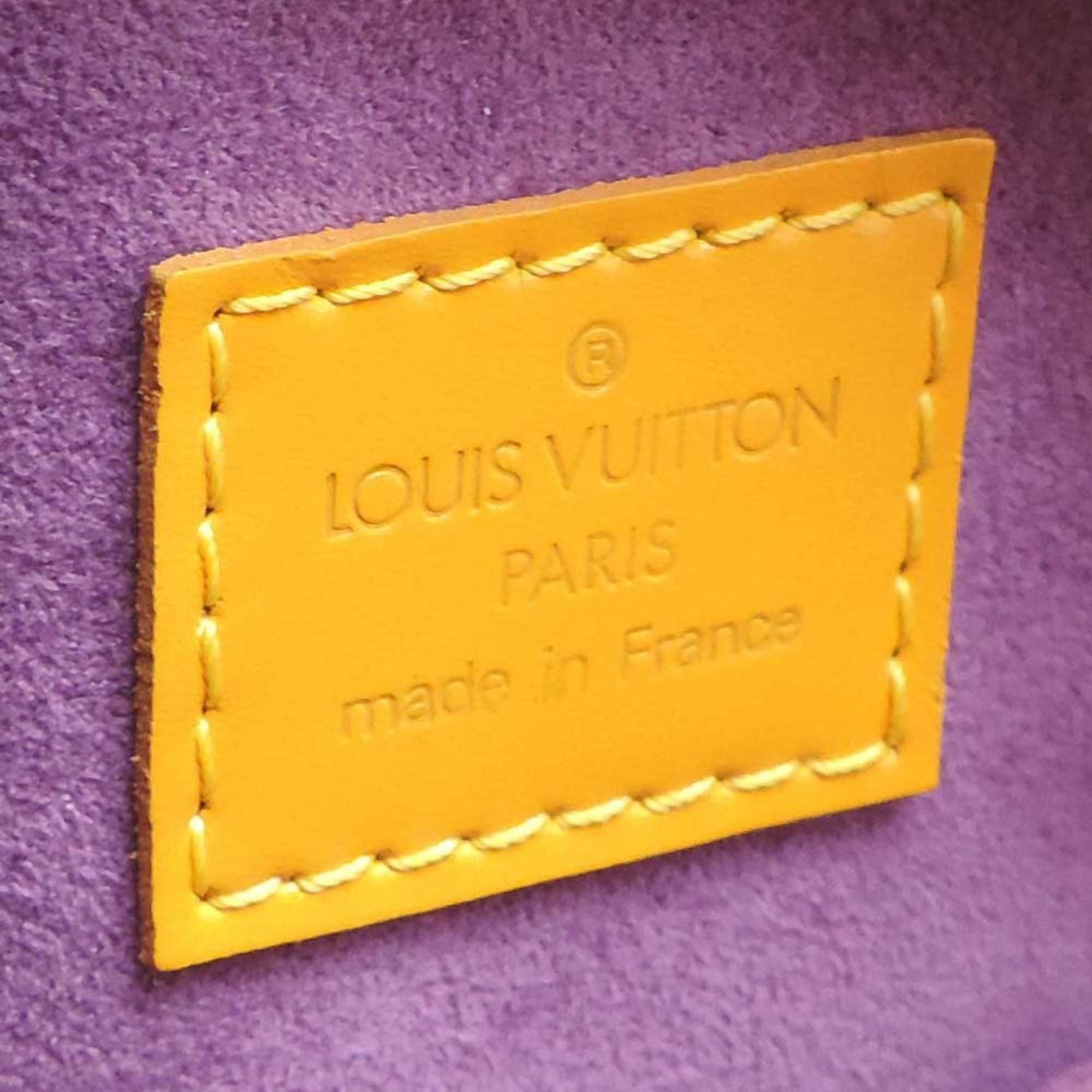 Louis Vuitton Yellow Epi Leather Handbag (Pre-Owned)