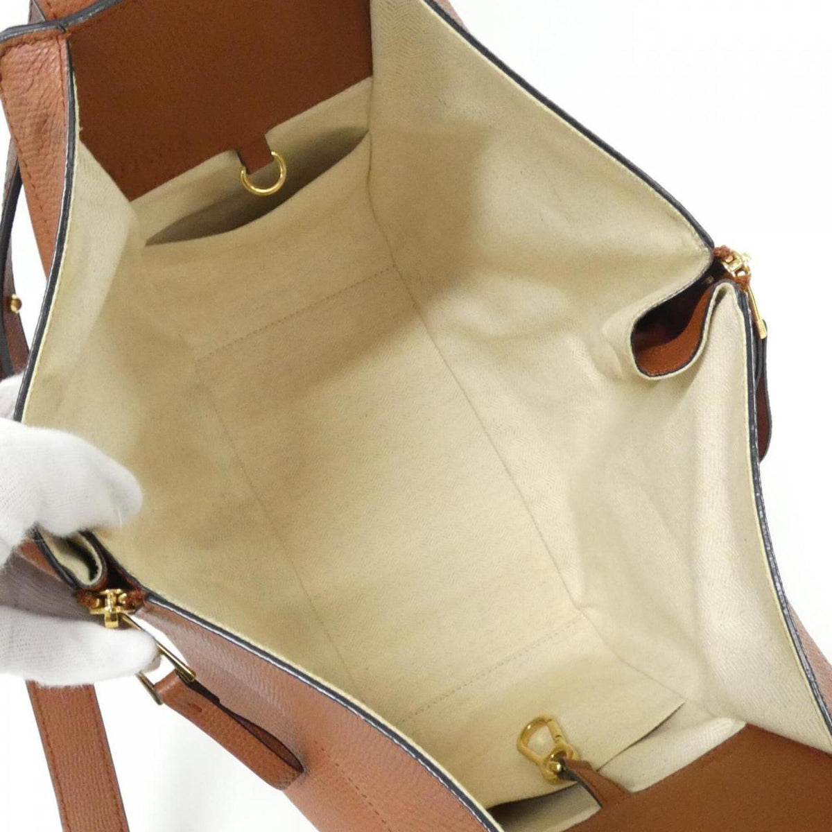 Loewe Brown Leather Shoulder Bag (Pre-Owned)