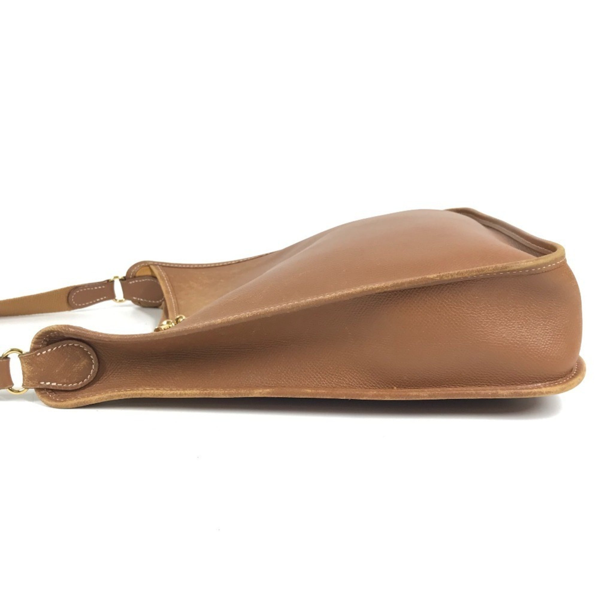 Hermes Brown Leather Shoulder Bag (Pre-Owned)