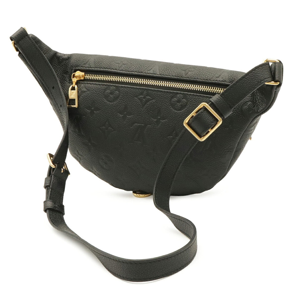 Louis Vuitton Noir Monogram Empreinte Leather Fanny Pack Pouch Shoulder Bag (Pre-Owned)