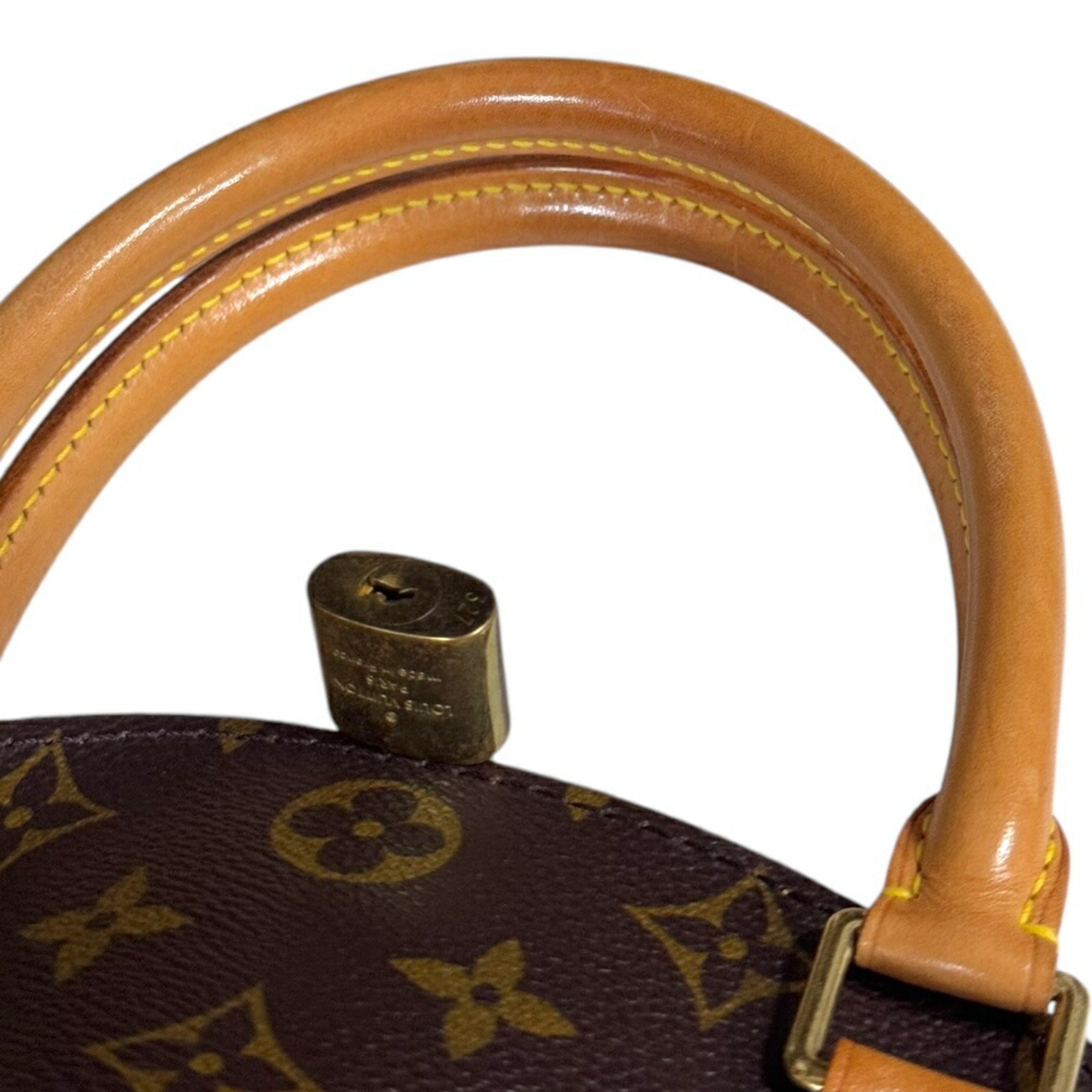 Louis Vuitton Brown Monogram Canvas Handbag (Pre-Owned)