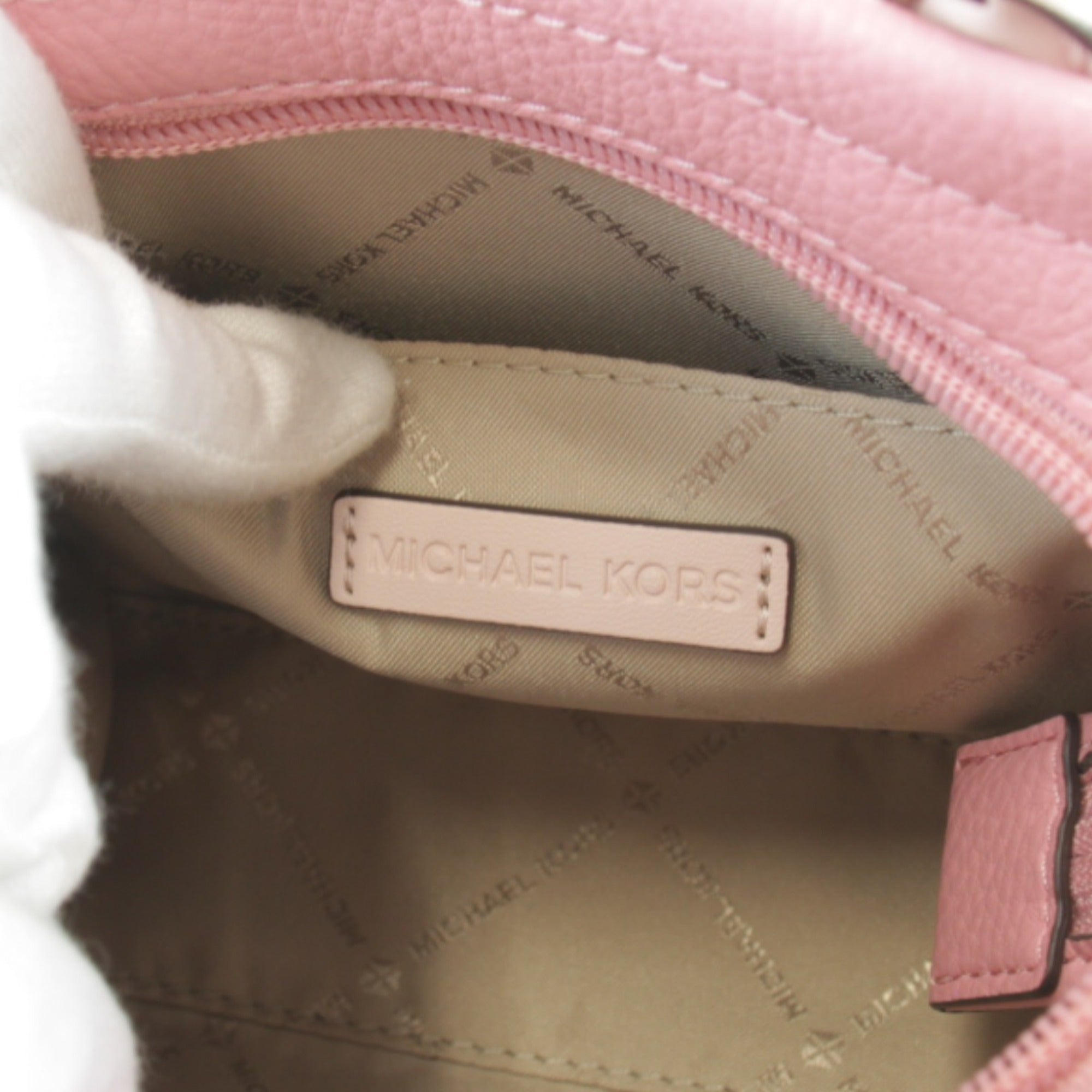 Michael Kors Pink Leather Shoulder Bag (Pre-Owned)