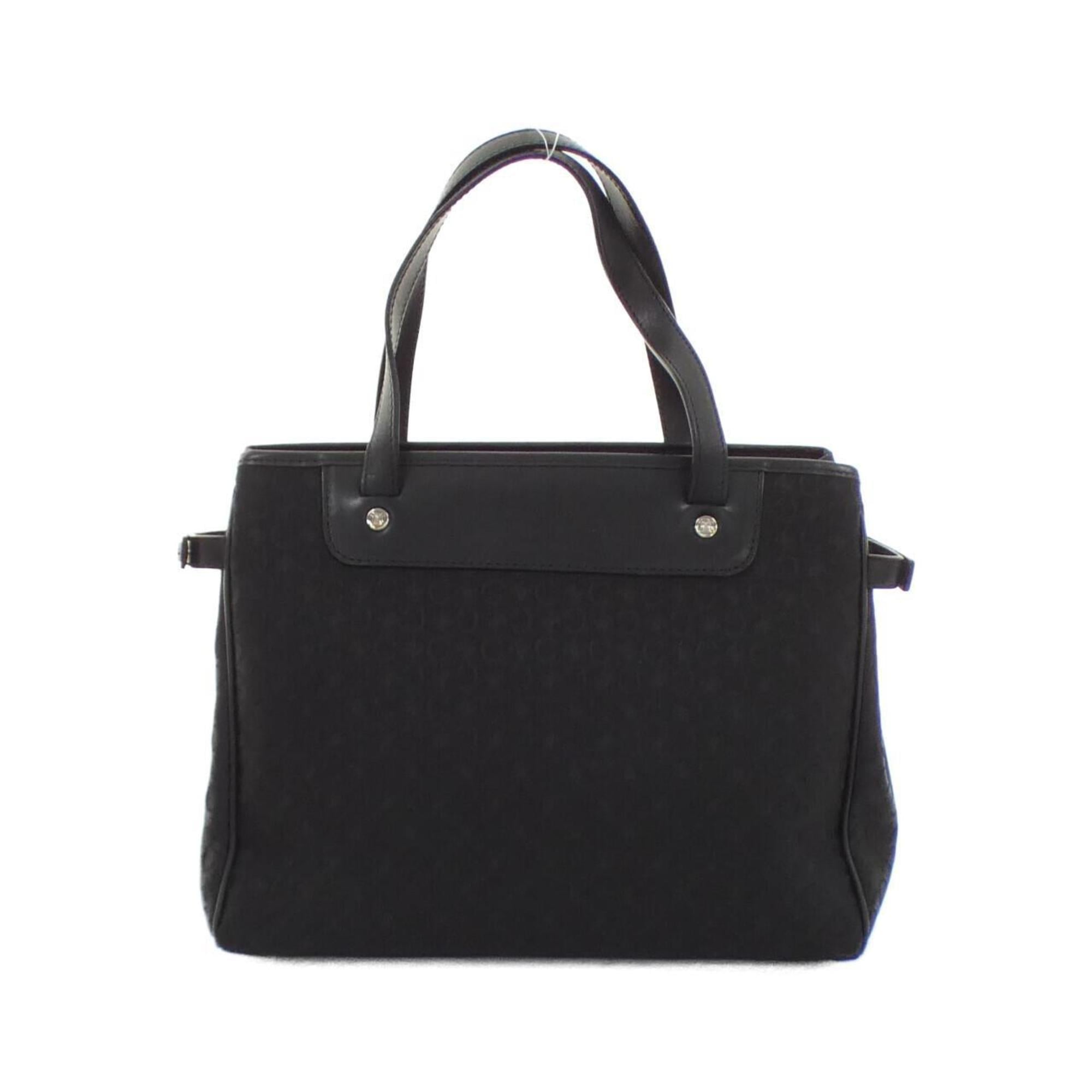 Celine Black Canvas Handbag (Pre-Owned)
